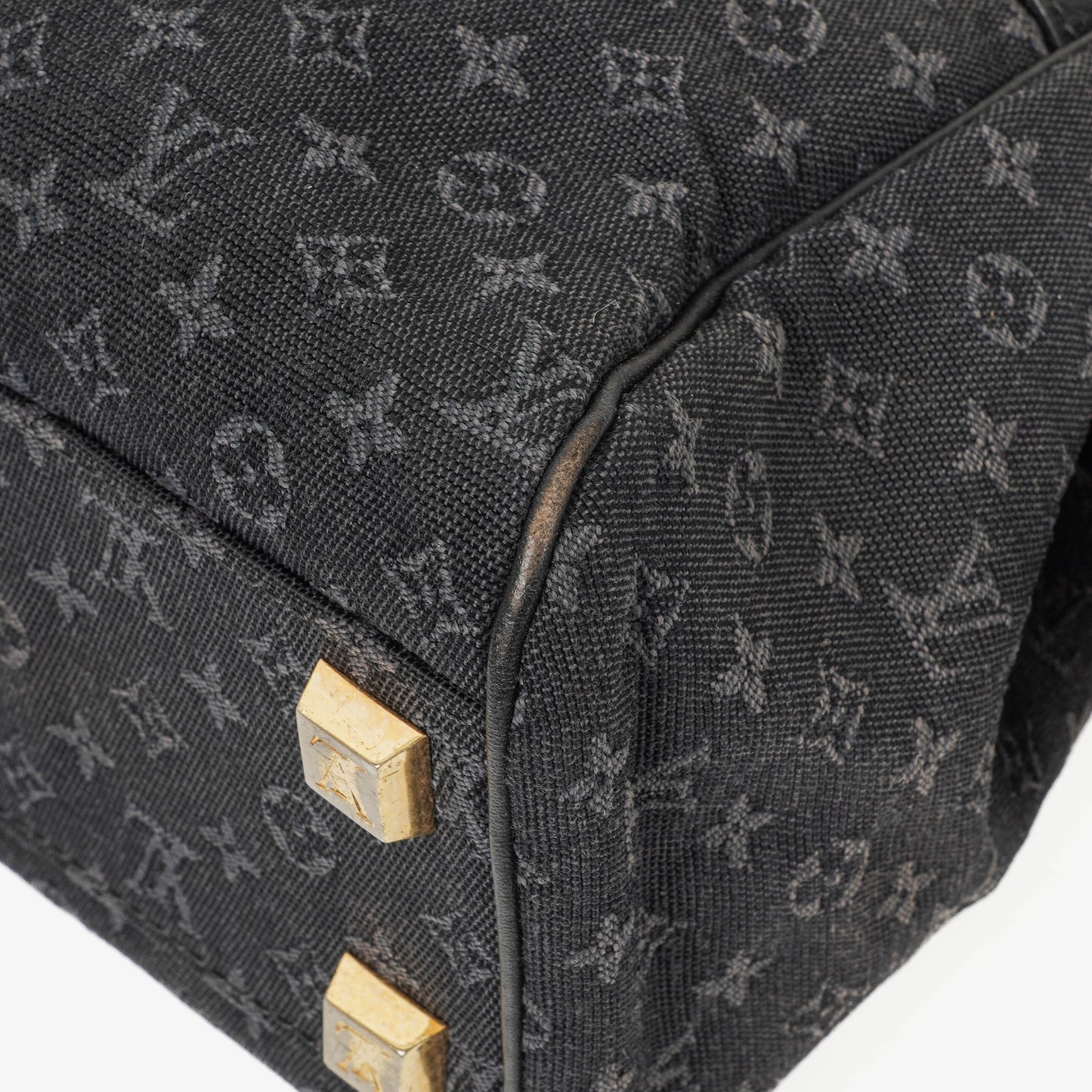 Louis Vuitton Josephine PM Navy Mini Lin Bag