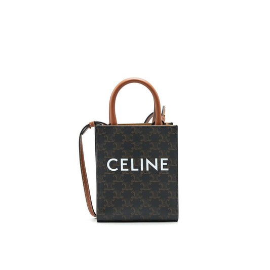 CELINE VERTICAL CABAS TRIOMPHE CANVAS