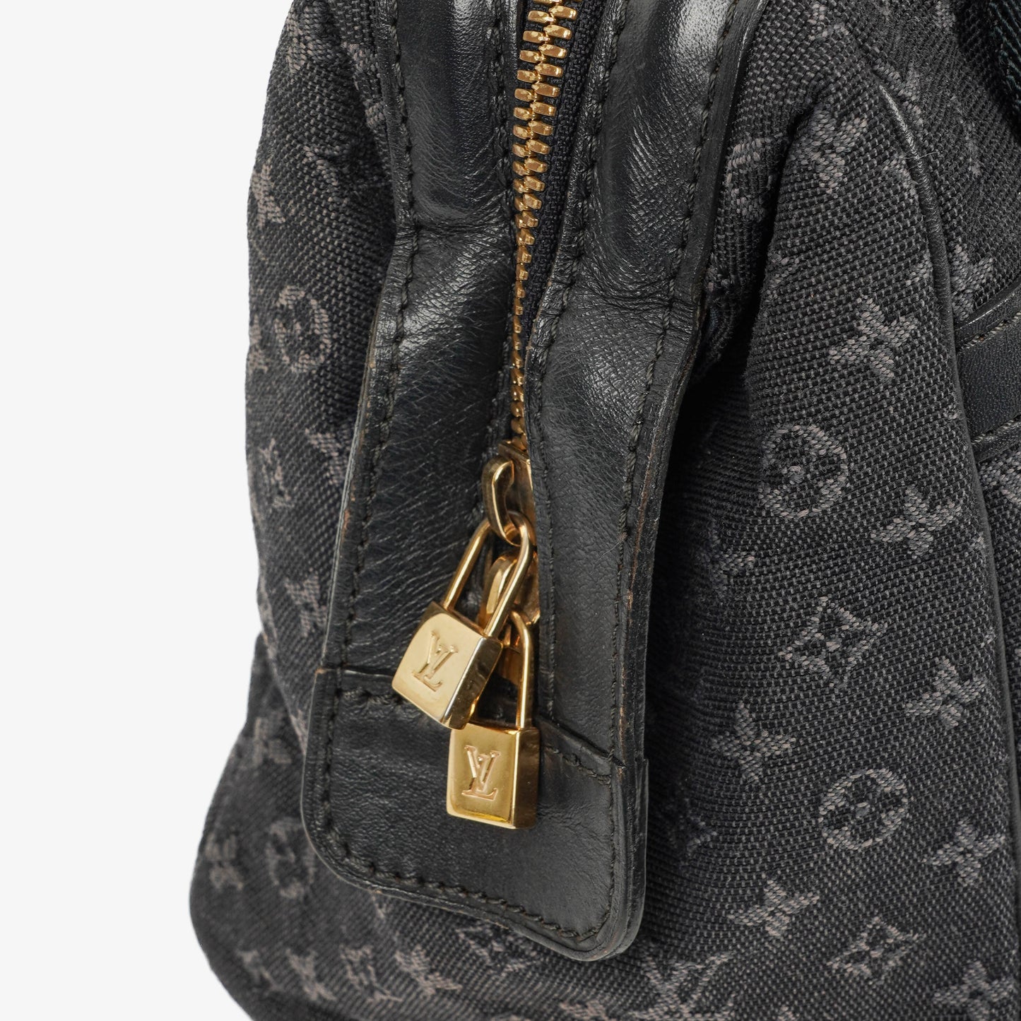 Louis Vuitton Josephine PM Navy Mini Lin Bag