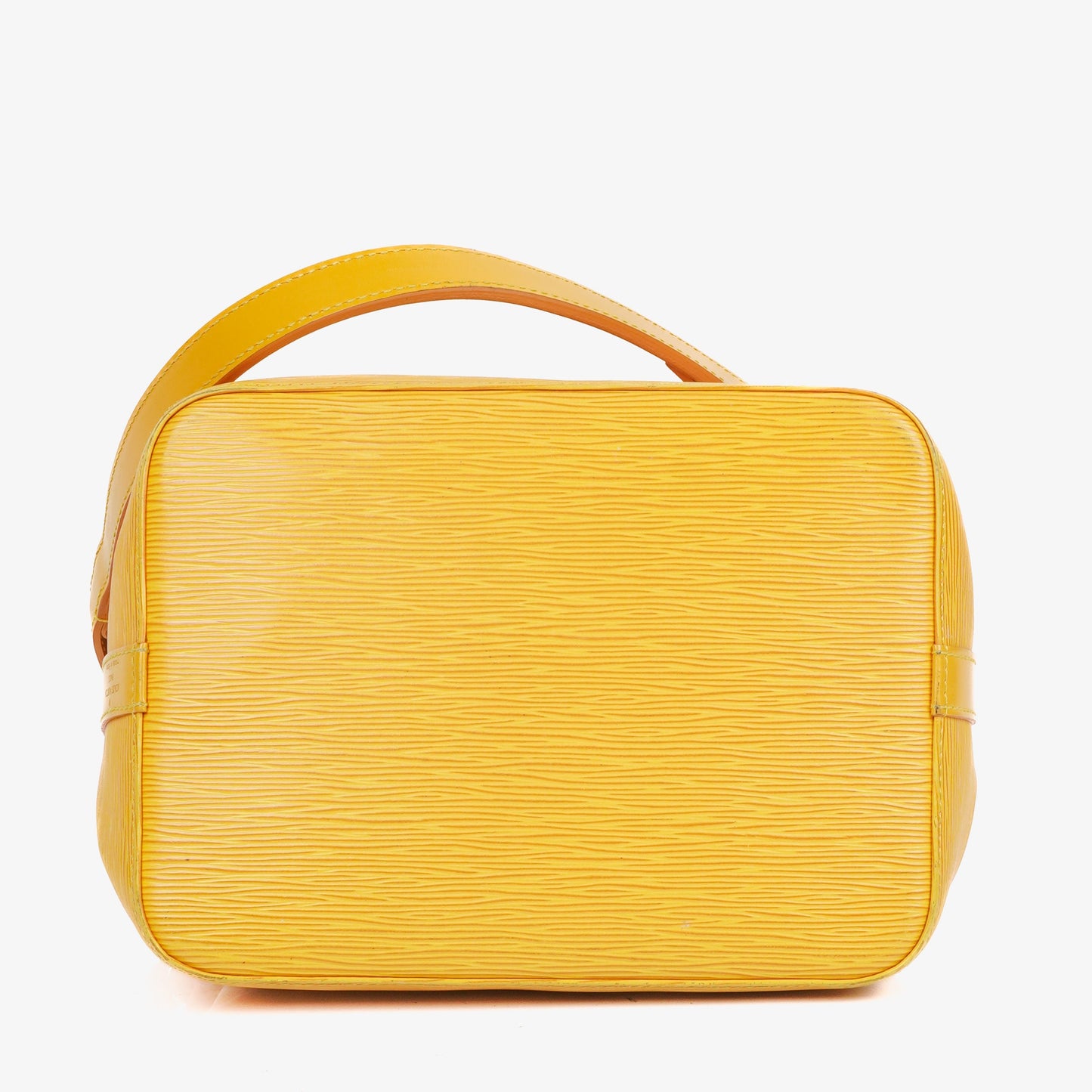 Louis Vuitton Petit Noe Yellow EPI Leather Shoulder Bag