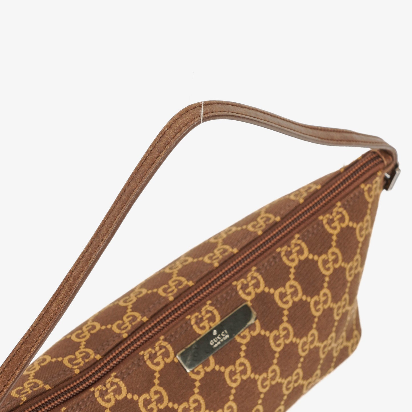 Gucci Mini Baguette Pochette Boat GG Monogram Bag