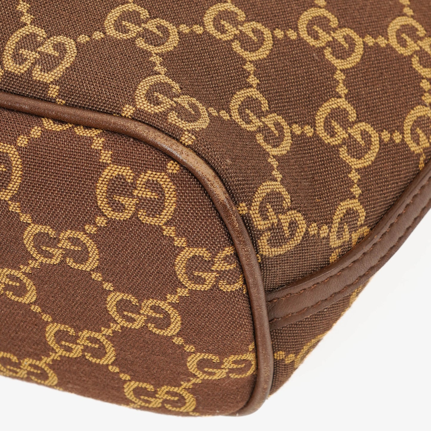 Gucci Mini Baguette Pochette Boat GG Monogram Bag