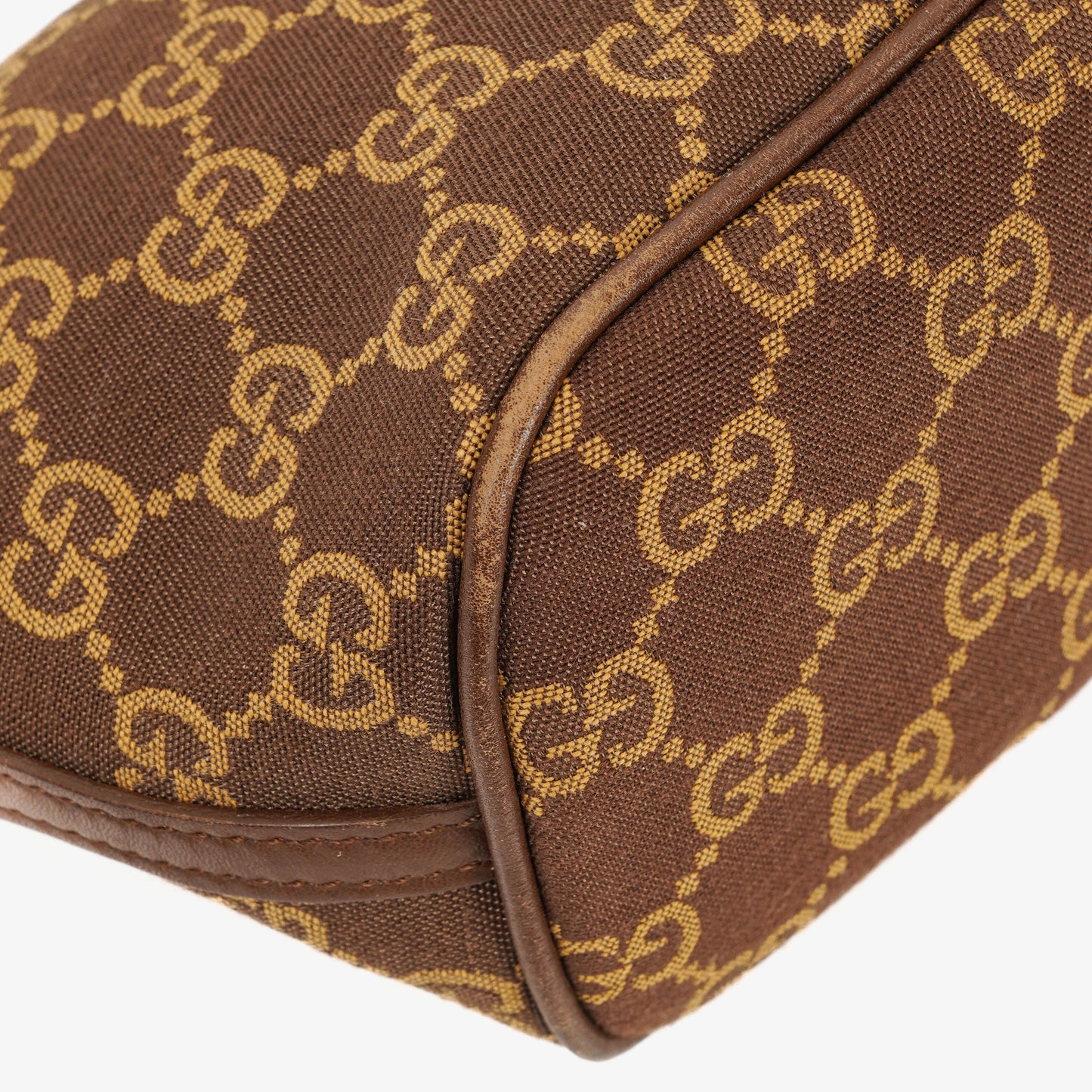 Gucci Mini Baguette Pochette Boat GG Monogram Bag