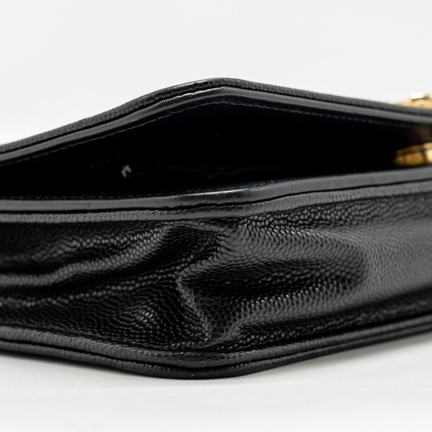 Chanel Boy Wallet on Chain Caviar BLack