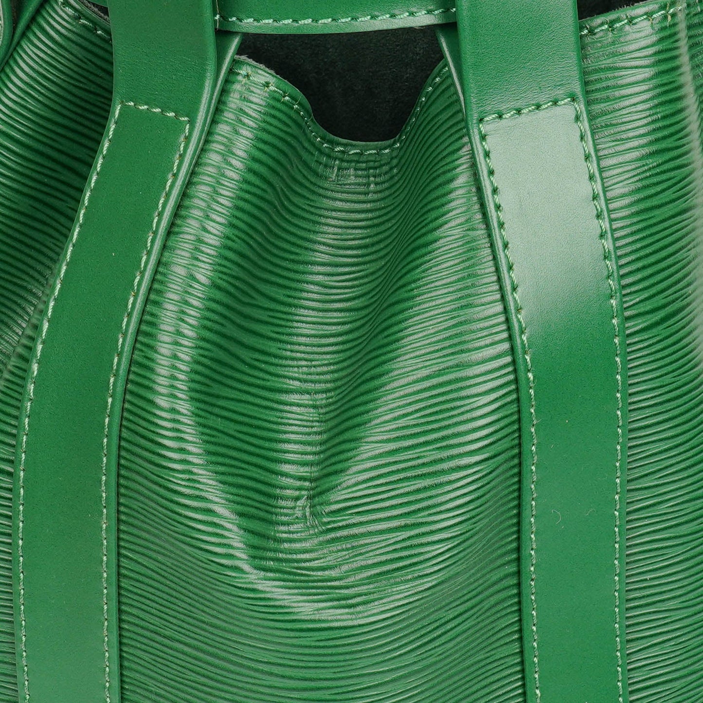 Louis Vuitton Randonnee PM Green EPI Leather Backpack