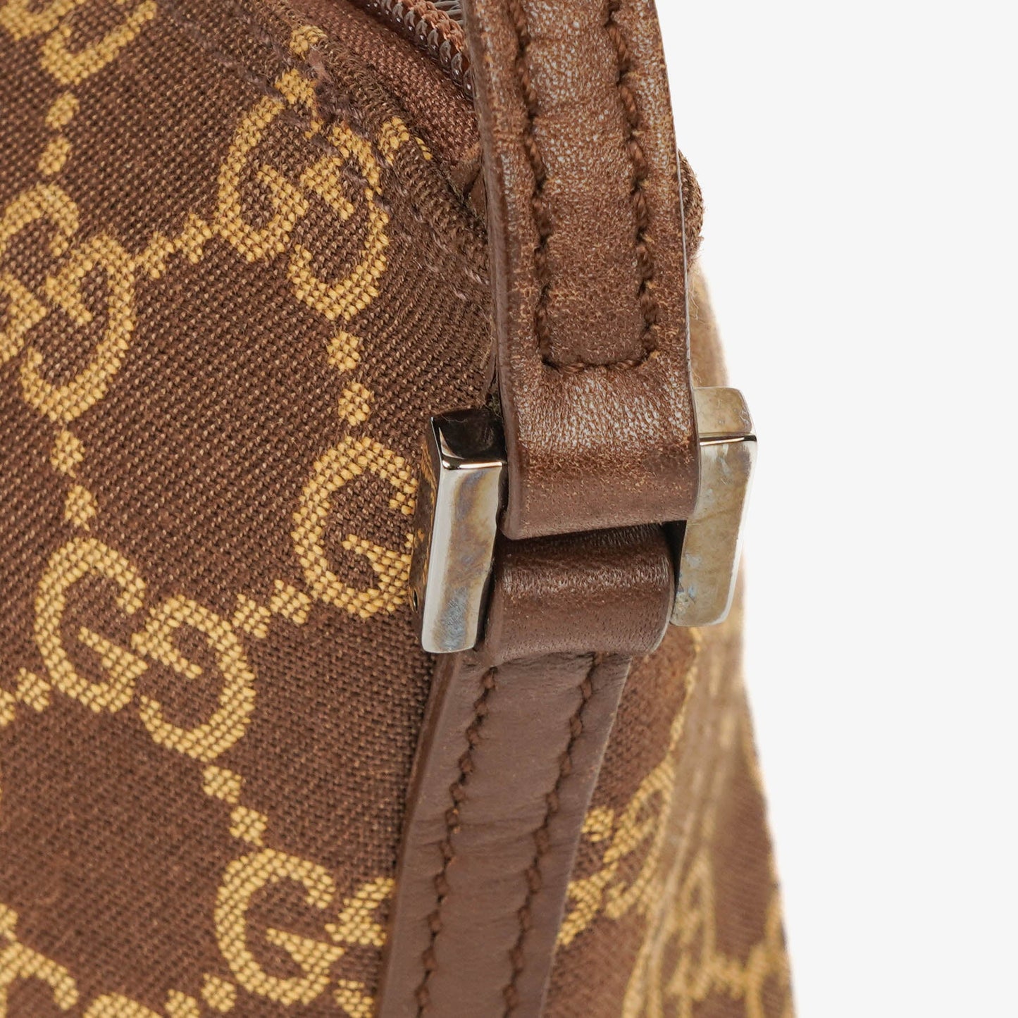 Gucci Mini Baguette Pochette Boat GG Monogram Bag