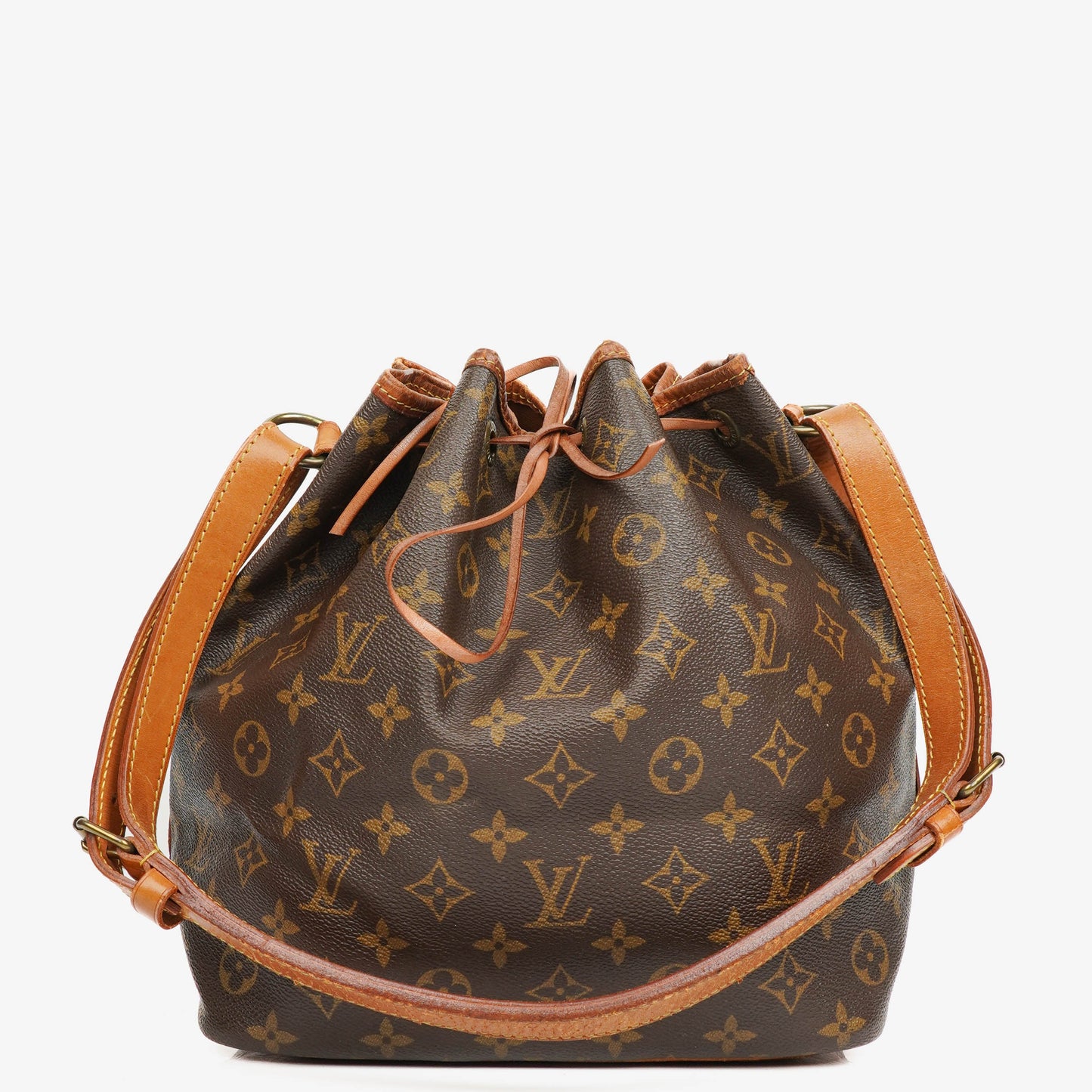 Louis Vuitton Petit Noe Monogram Canvas Shoulder Bag
