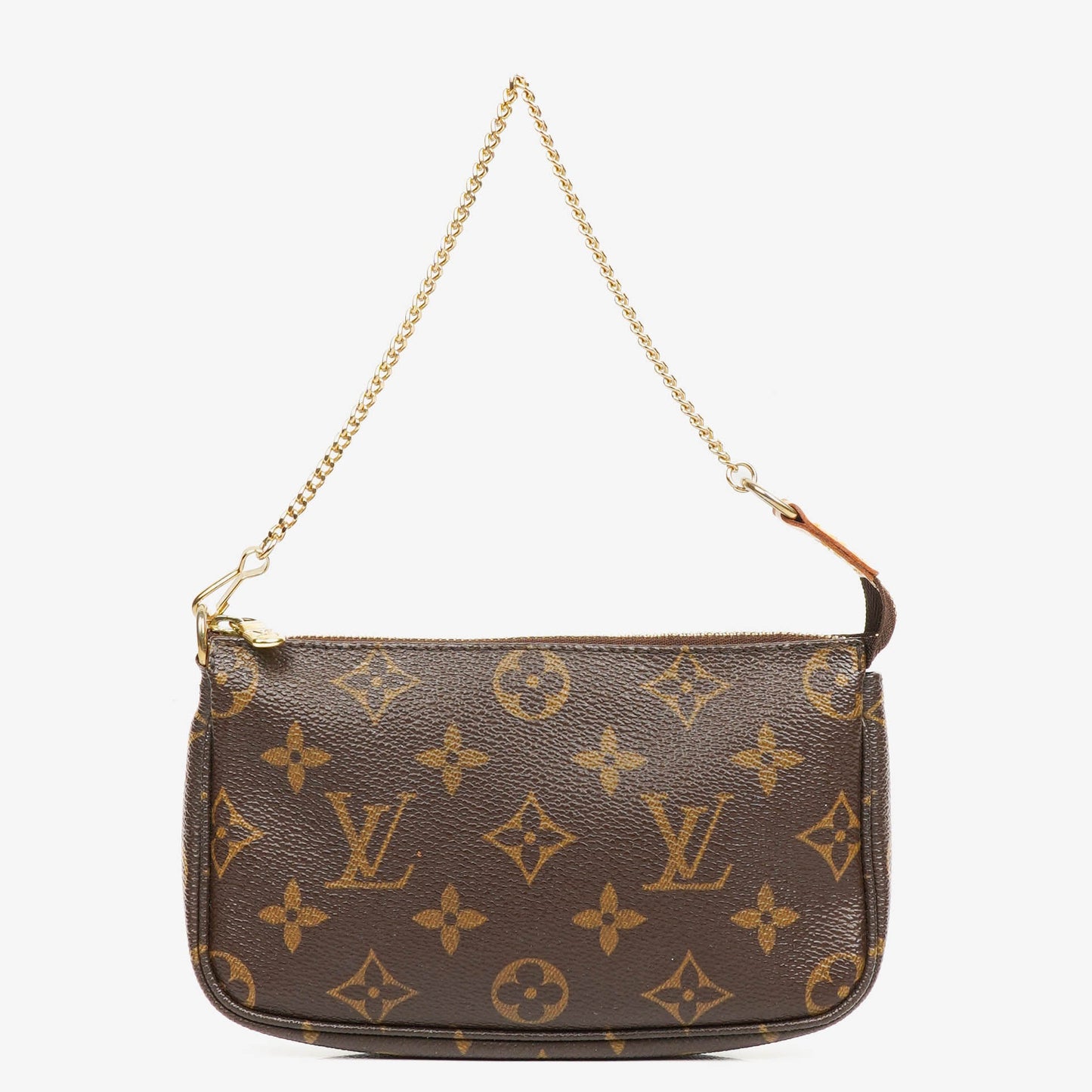 Louis Vuitton Mini Pochette Accessoires Monogram Canvas Clutch Handbag