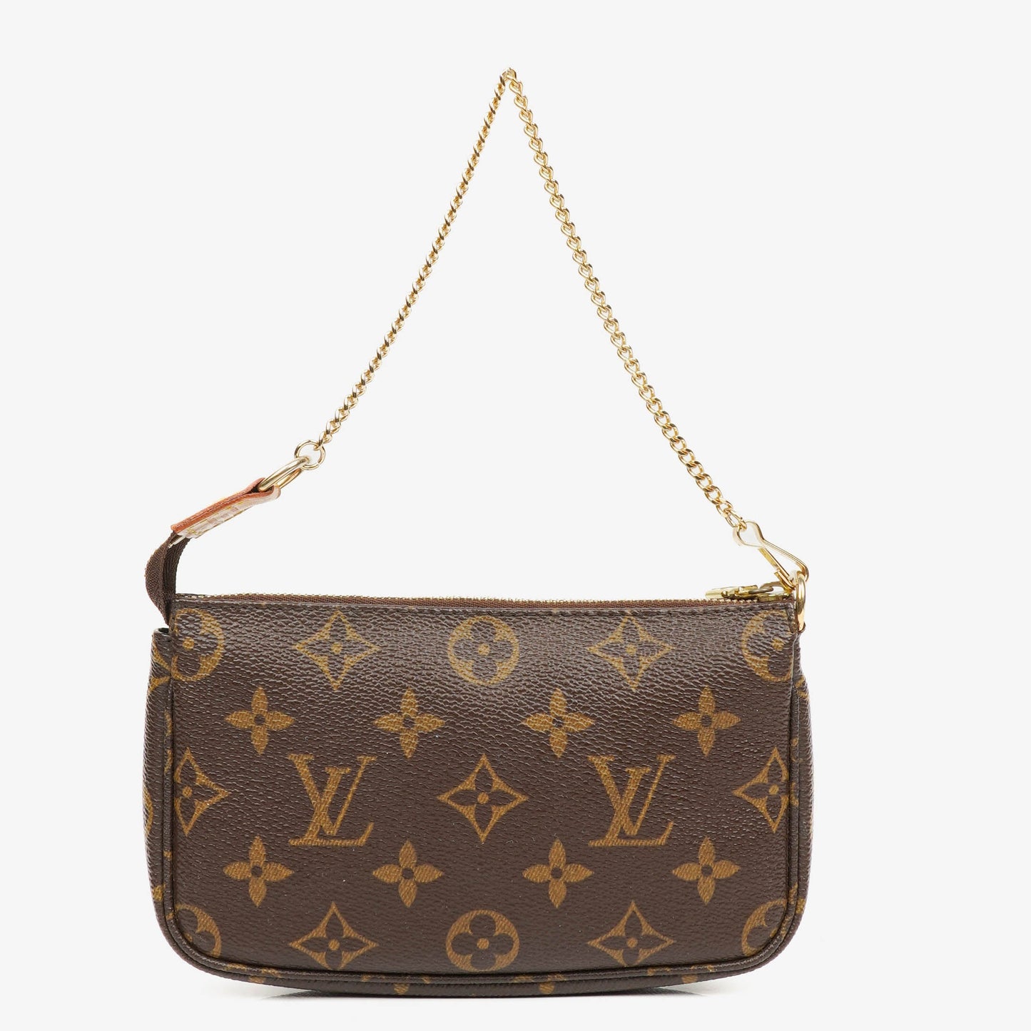 Louis Vuitton Mini Pochette Accessoires Monogram Canvas Clutch Handbag