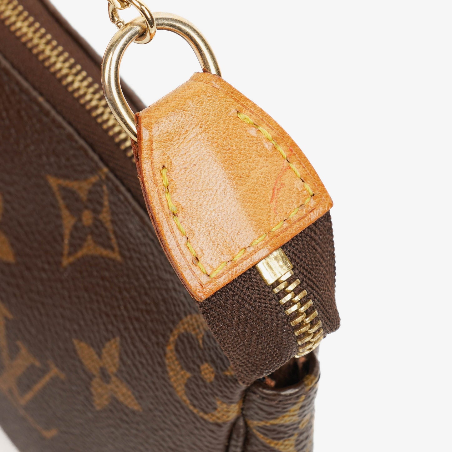 Louis Vuitton Mini Pochette Accessoires Monogram Canvas Clutch Handbag