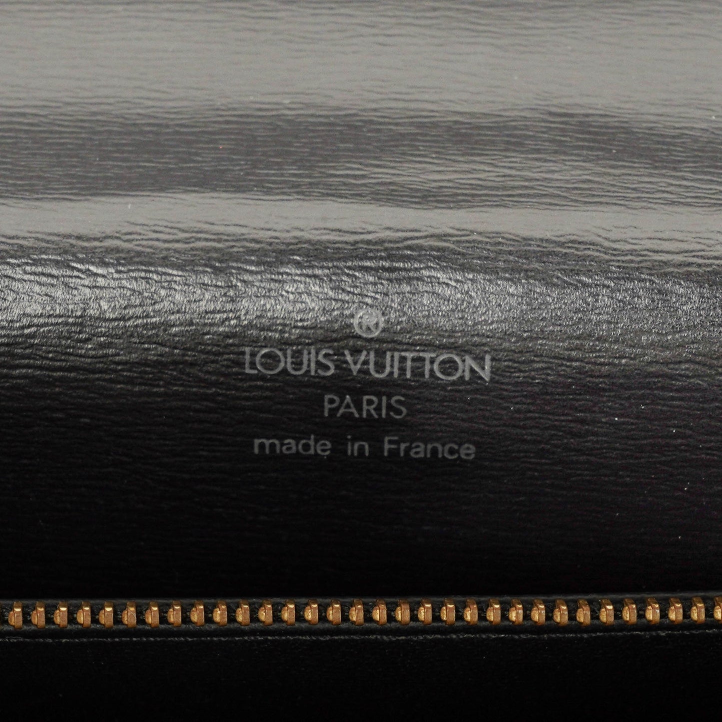 Louis Vuitton Concorde Black EPI Leather Bag