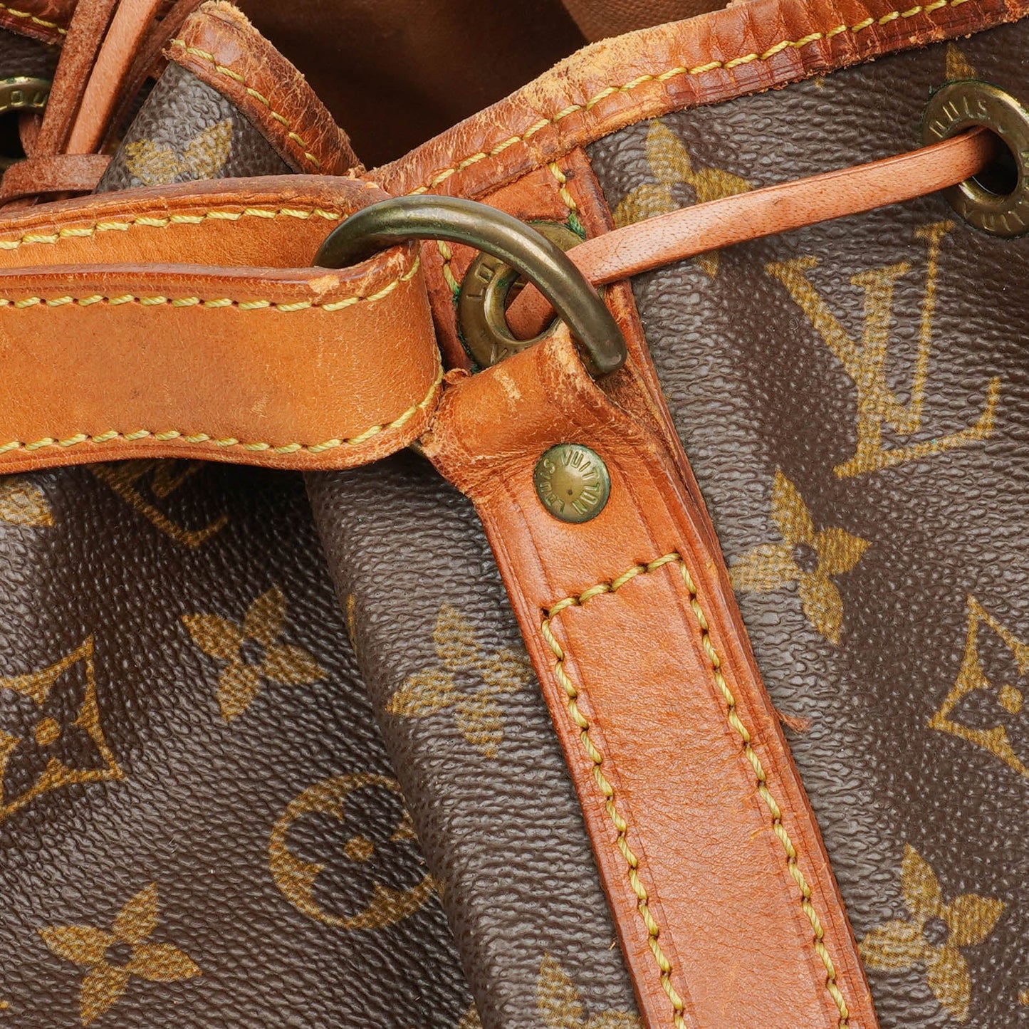 Louis Vuitton Petit Noe Monogram Canvas Shoulder Bag