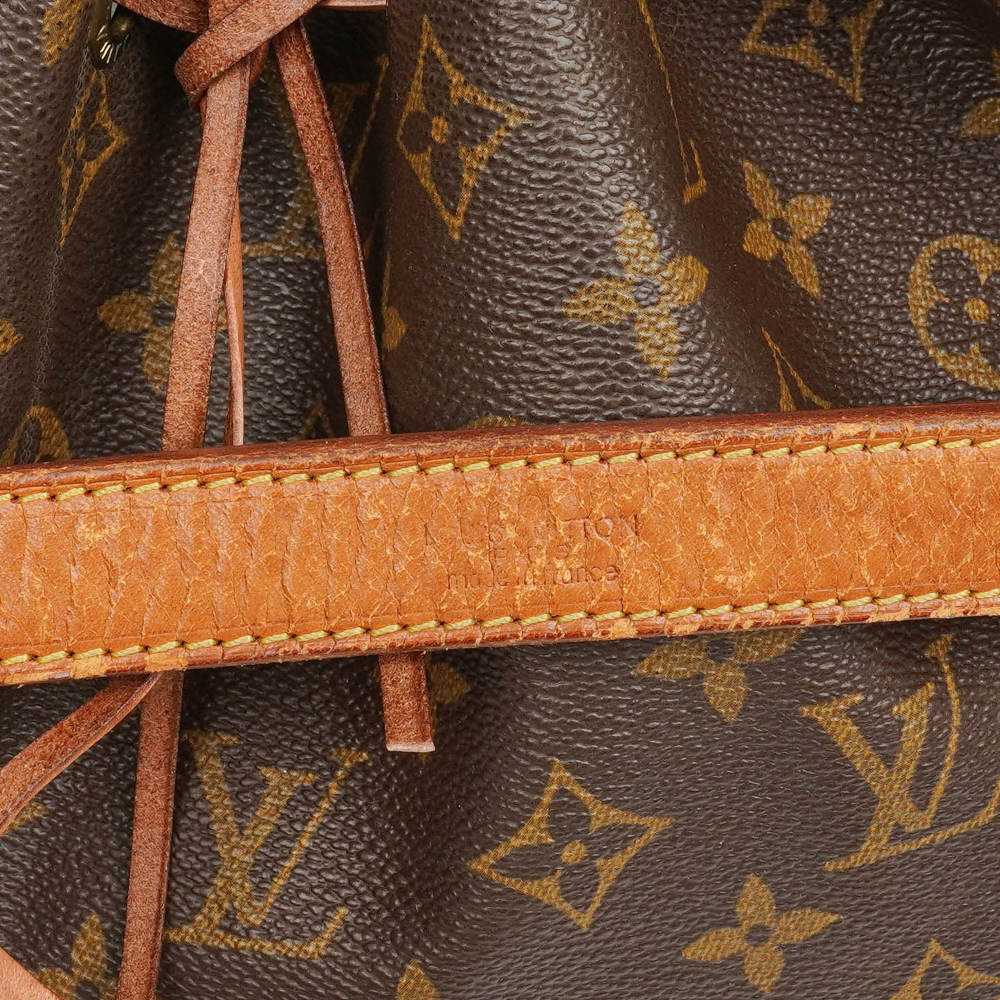 Louis Vuitton Petit Noe Monogram Canvas Shoulder Bag