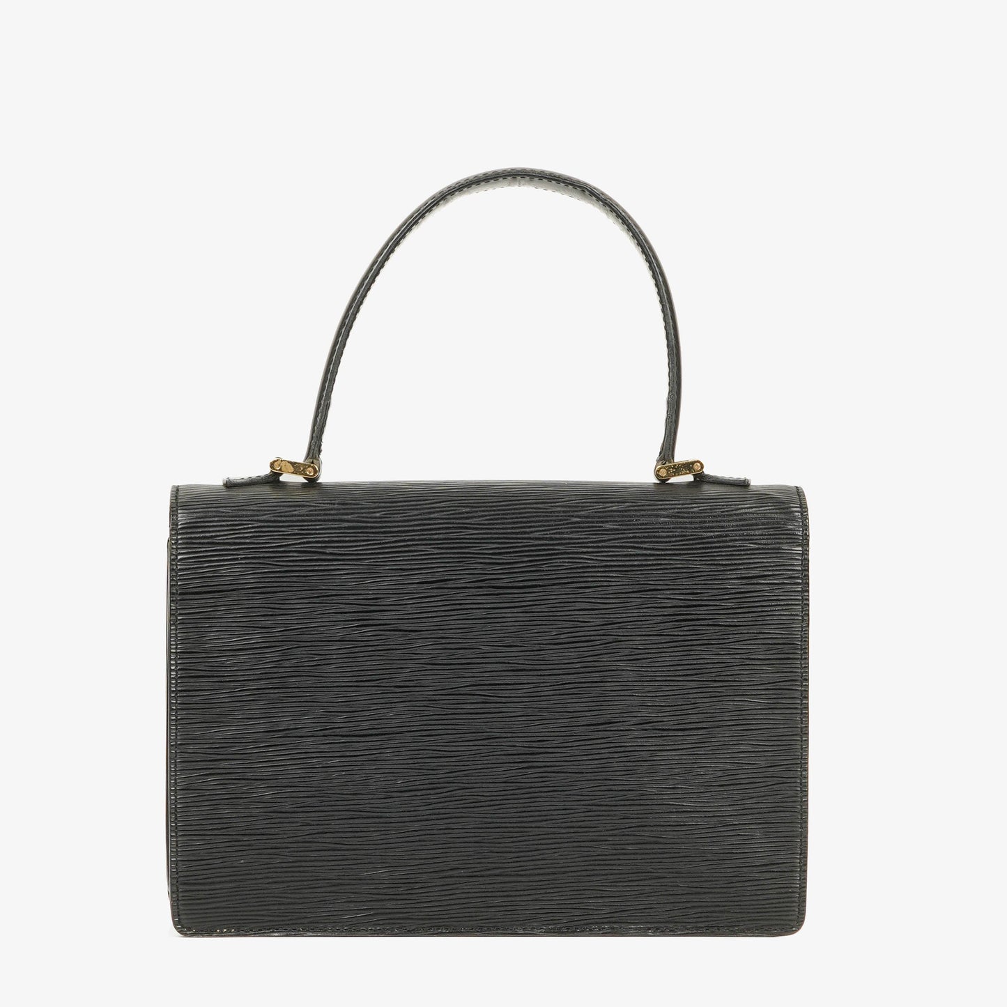 Louis Vuitton Concorde Black EPI Leather Bag