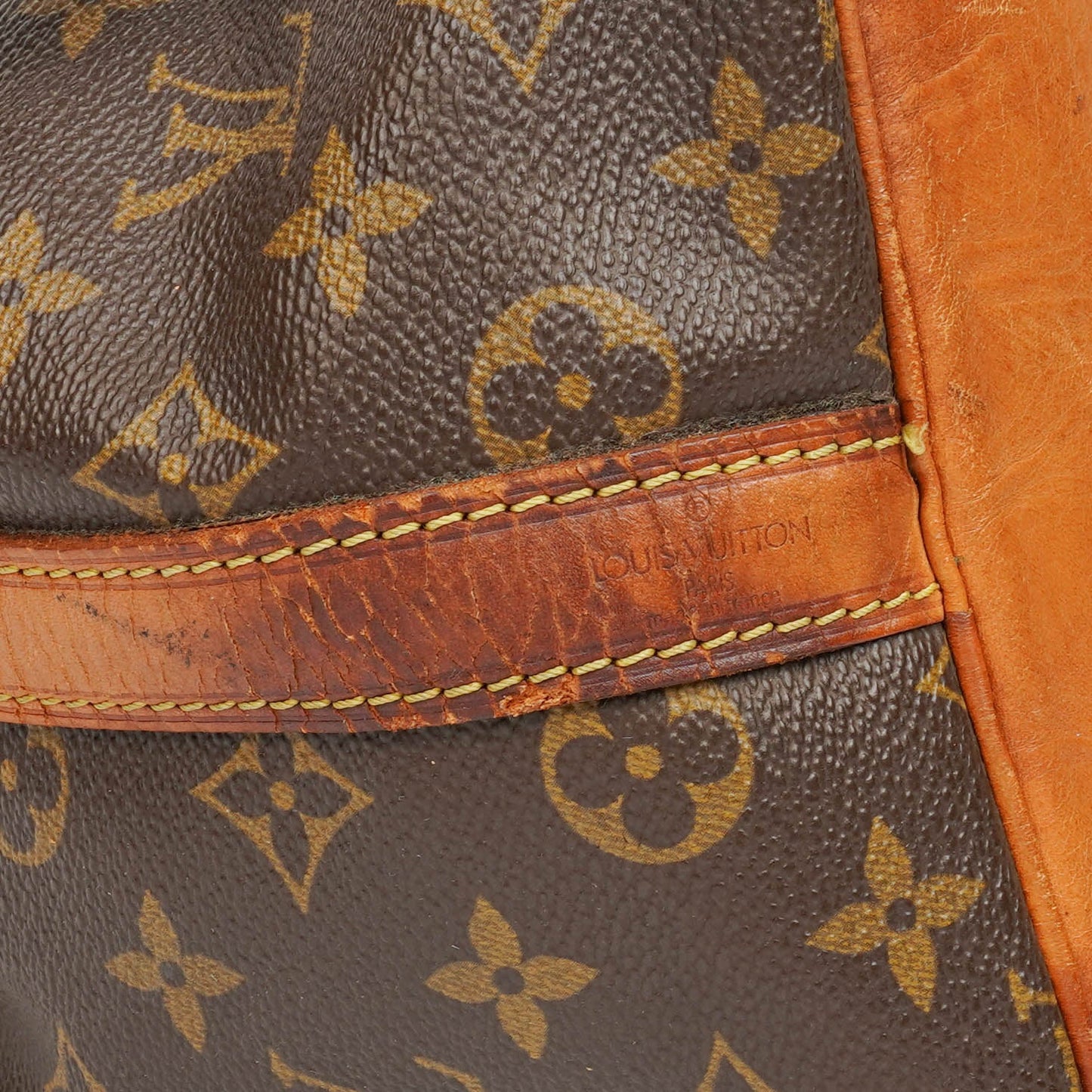 Louis Vuitton Petit Noe Monogram Canvas Shoulder Bag
