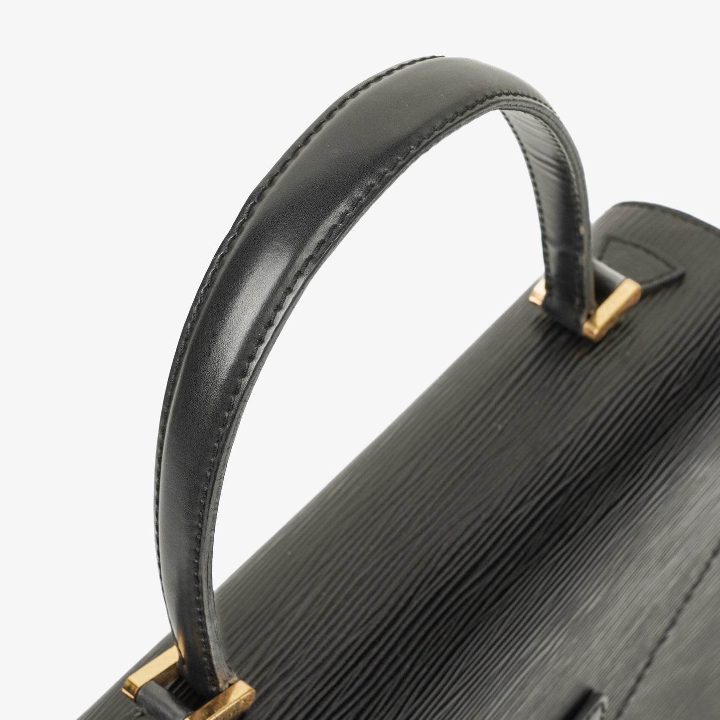 Louis Vuitton Concorde Black EPI Leather Bag