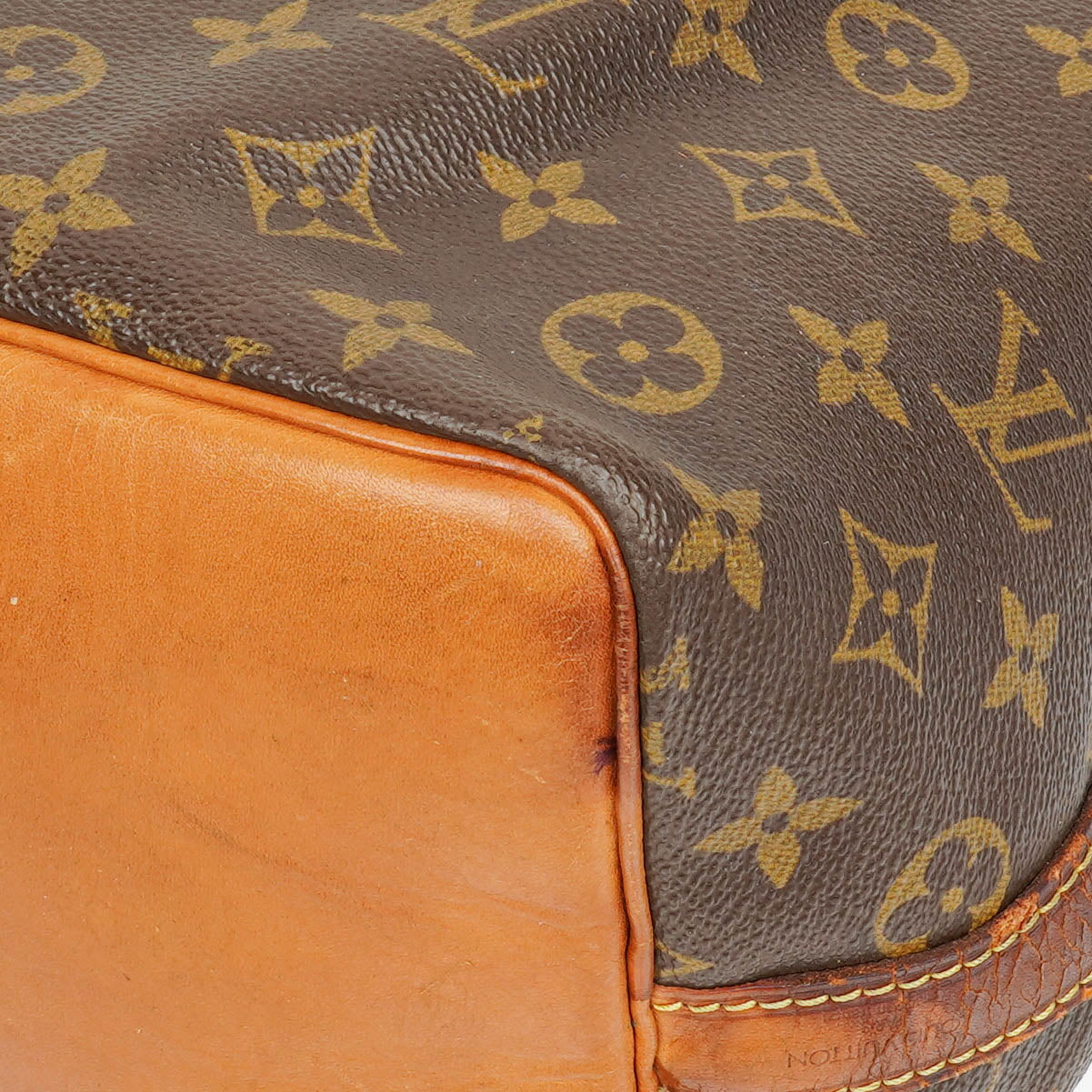 Louis Vuitton Petit Noe Monogram Canvas Shoulder Bag
