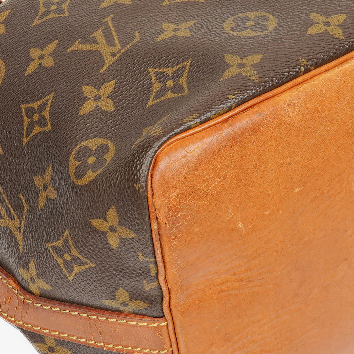 Louis Vuitton Petit Noe Monogram Canvas Shoulder Bag