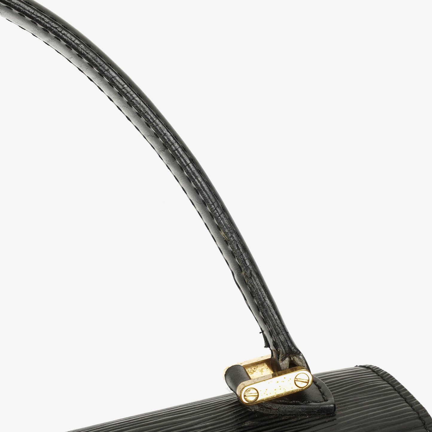 Louis Vuitton Concorde Black EPI Leather Bag