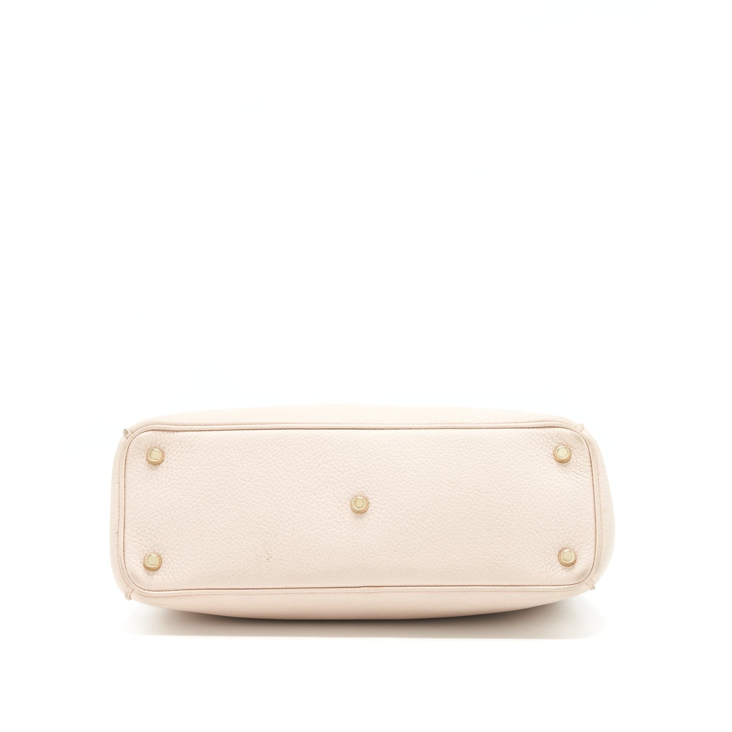 Dior Vip Diorissimo Tote Purse Grained Calfskin Beige