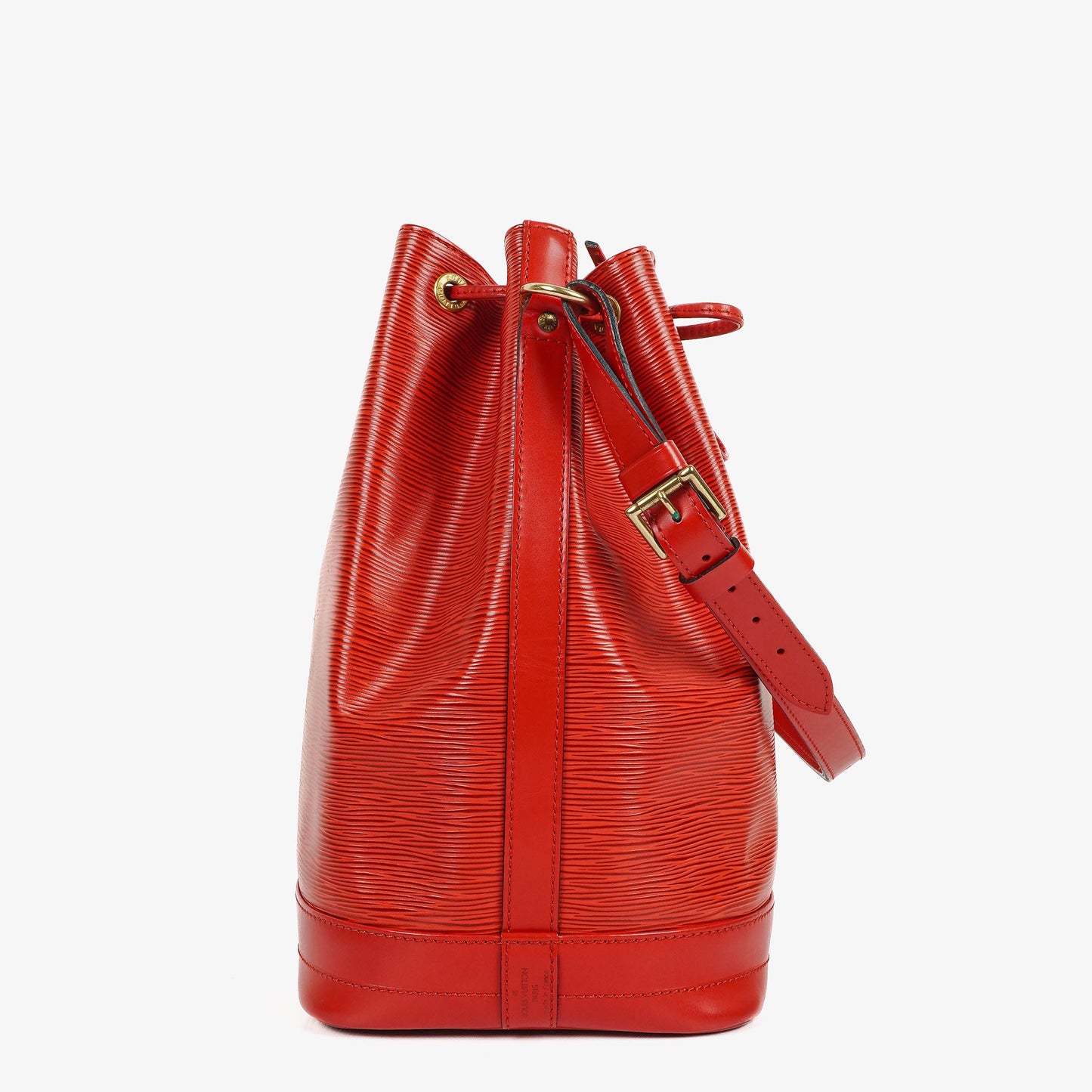 Louis Vuitton Noe Grande GM Red EPI Leather Shoulder Bag
