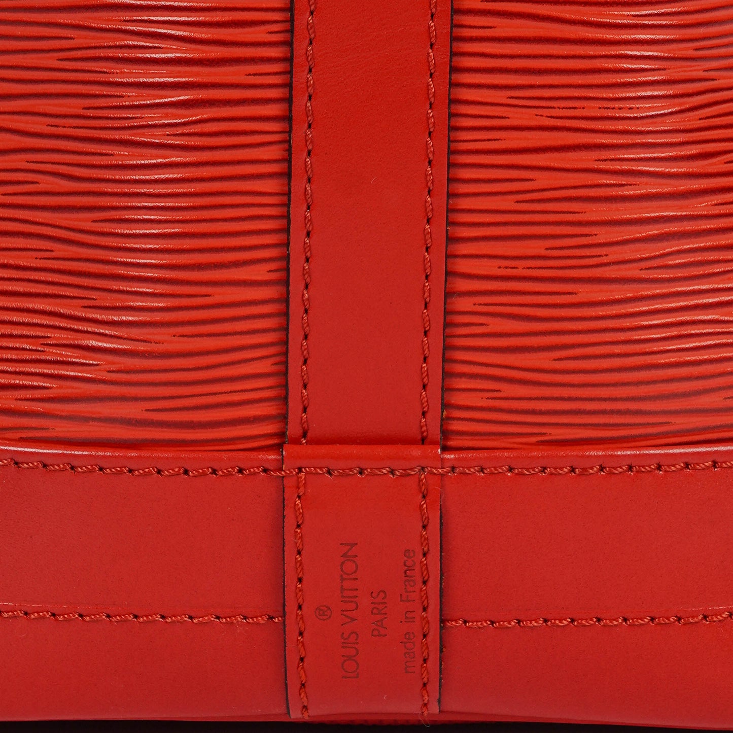 Louis Vuitton Noe Grande GM Red EPI Leather Shoulder Bag
