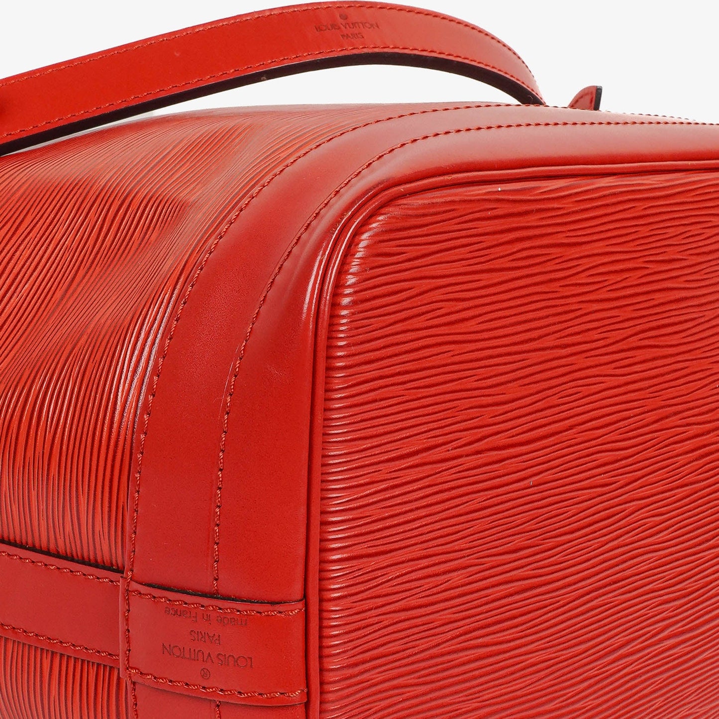 Louis Vuitton Noe Grande GM Red EPI Leather Shoulder Bag