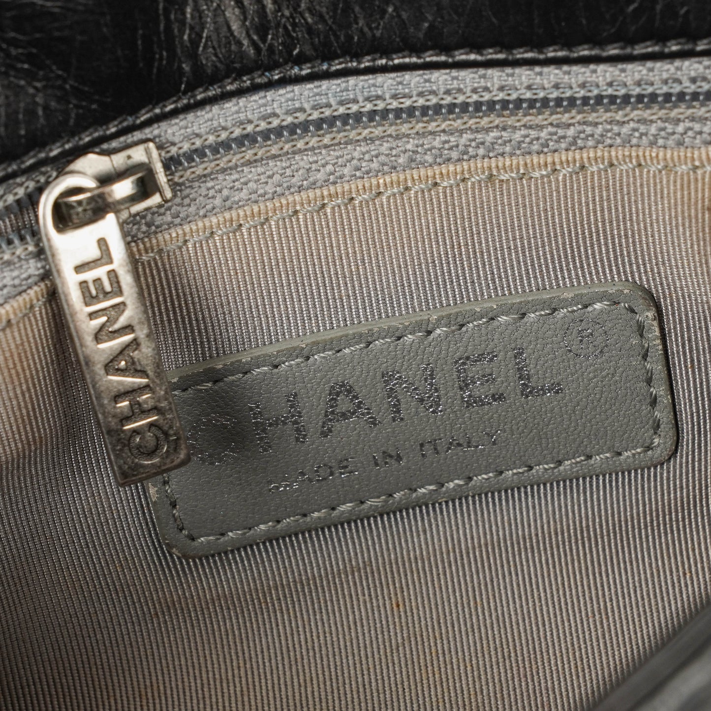 Chanel Single Flap Bag Black Quilted Leather Bag