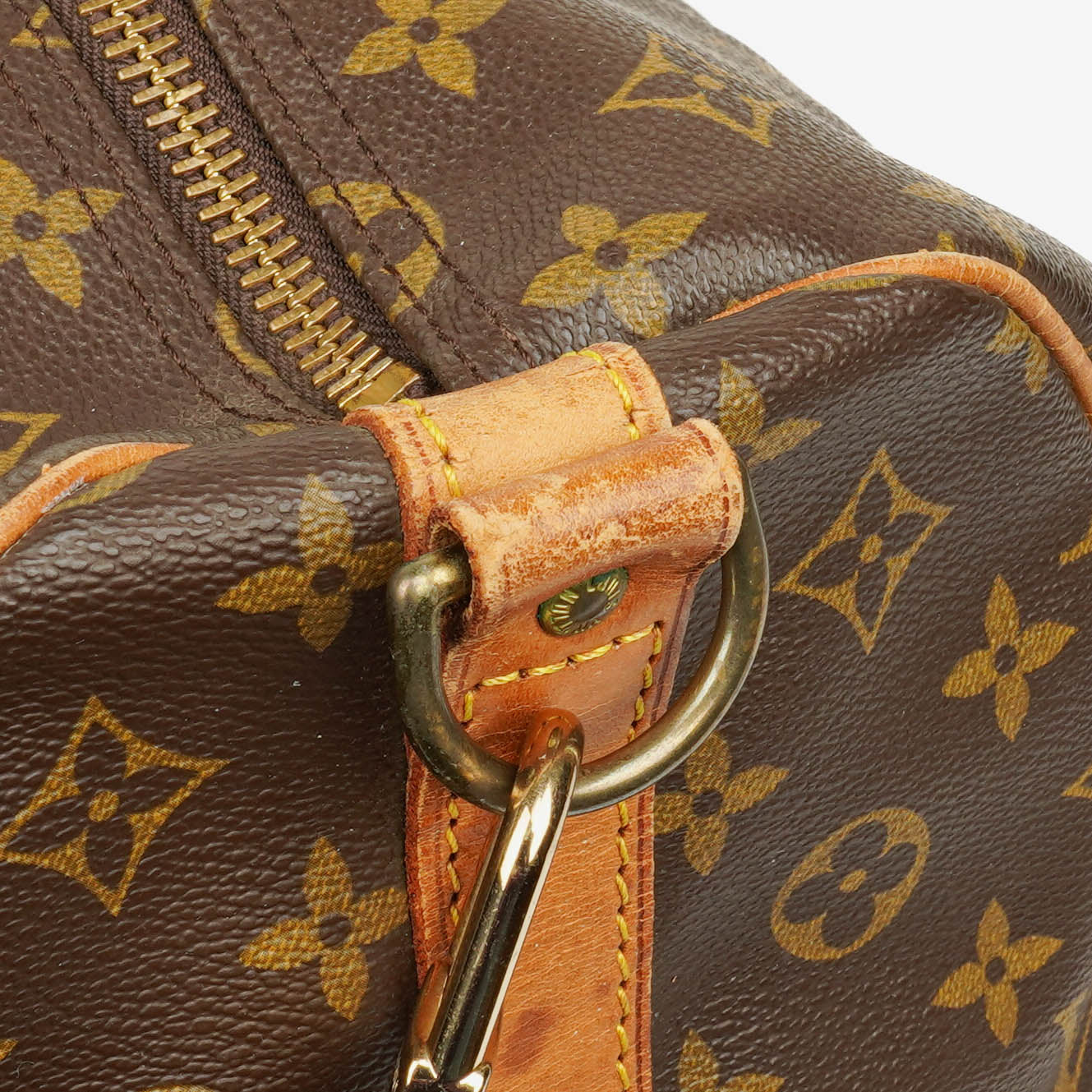 Louis Vuitton Keepall 60 Bandoulière Monogram Canvas Travel Bag