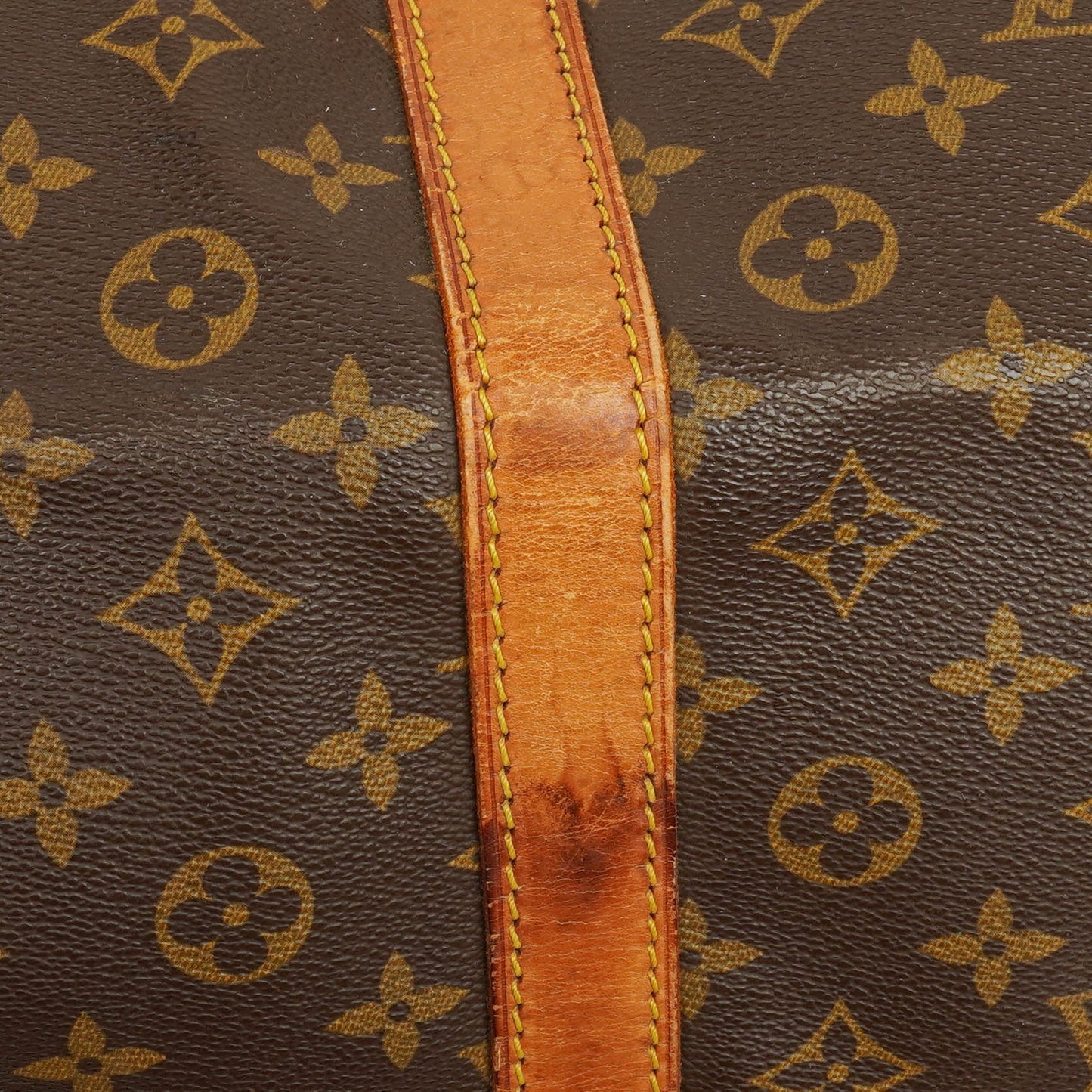 Louis Vuitton Keepall 60 Bandoulière Monogram Canvas Travel Bag