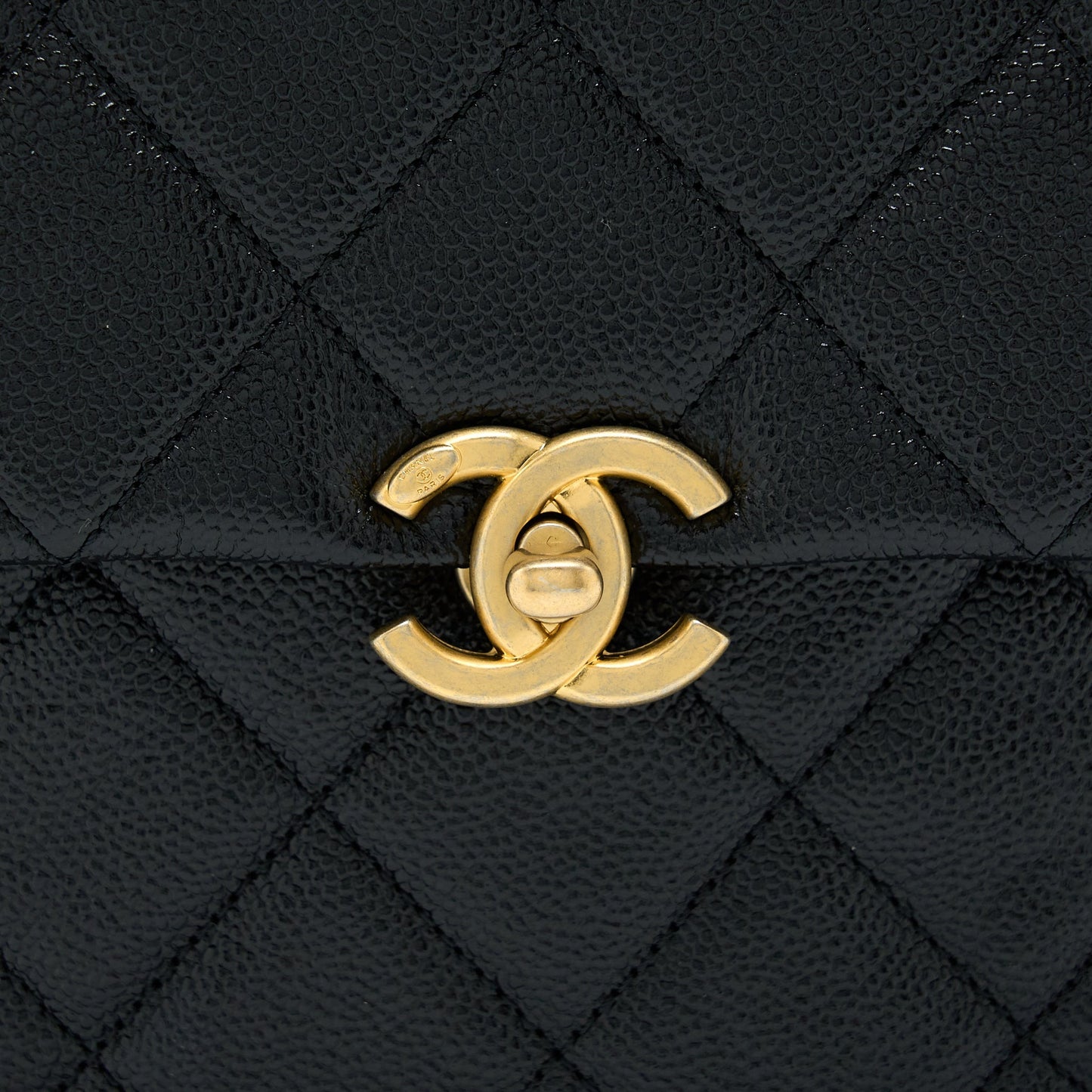 Chanel 22P Flap Backpack Caviar Black