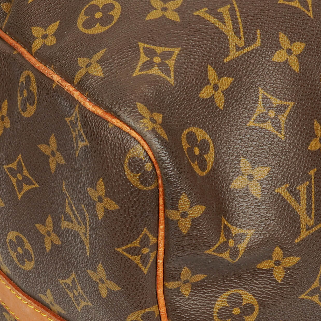 Louis Vuitton Keepall 60 Bandoulière Monogram Canvas Travel Bag