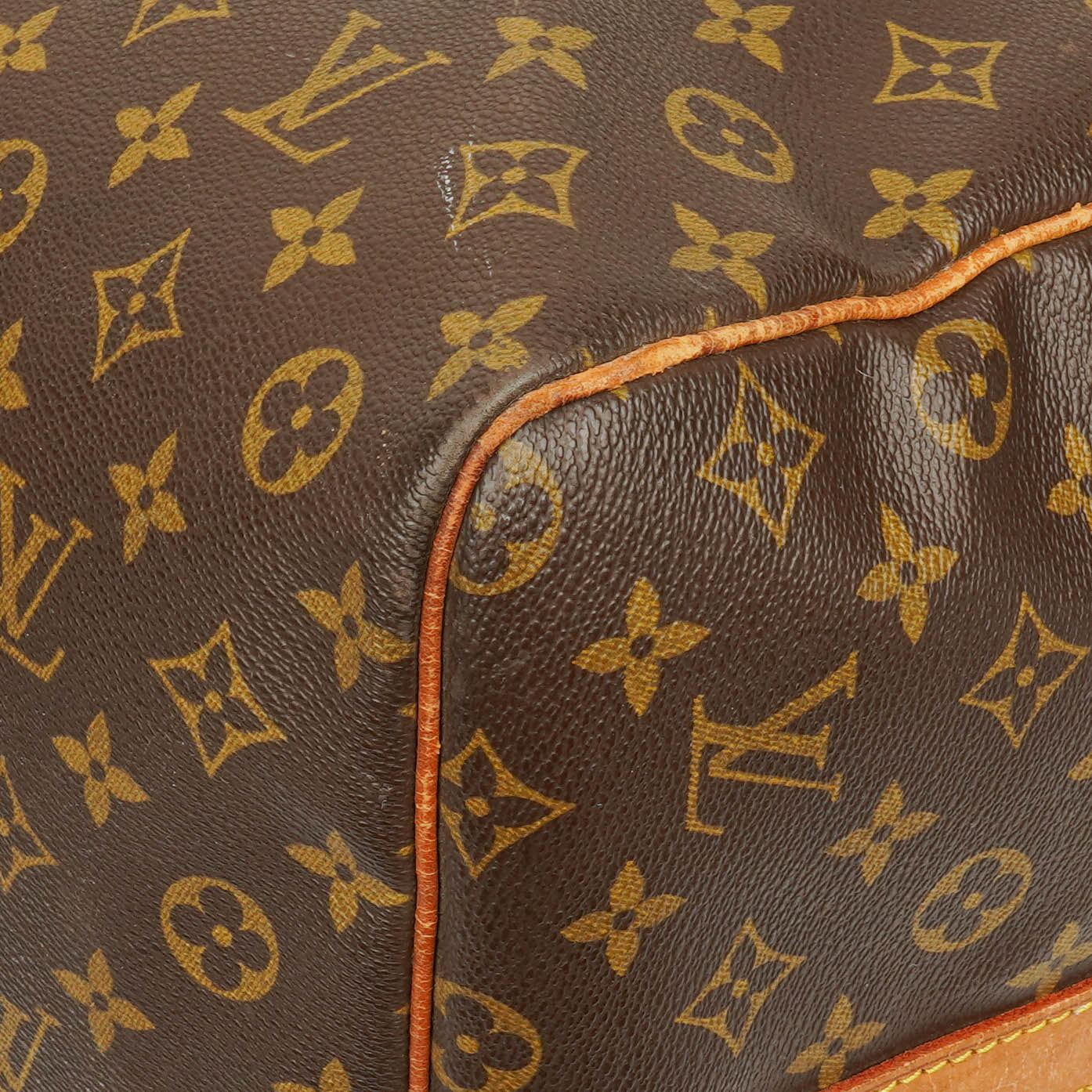 Louis Vuitton Keepall 60 Bandoulière Monogram Canvas Travel Bag