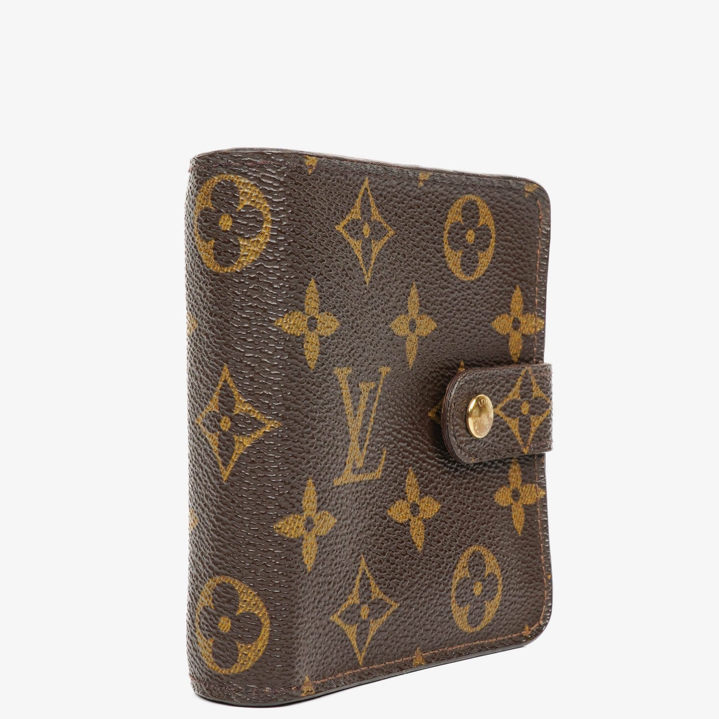 Louis Vuitton Monogram Canvas Compact Zip Wallet