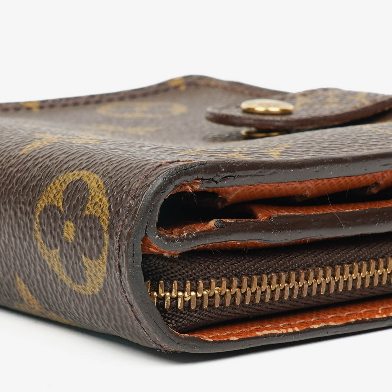 Louis Vuitton Monogram Canvas Compact Zip Wallet
