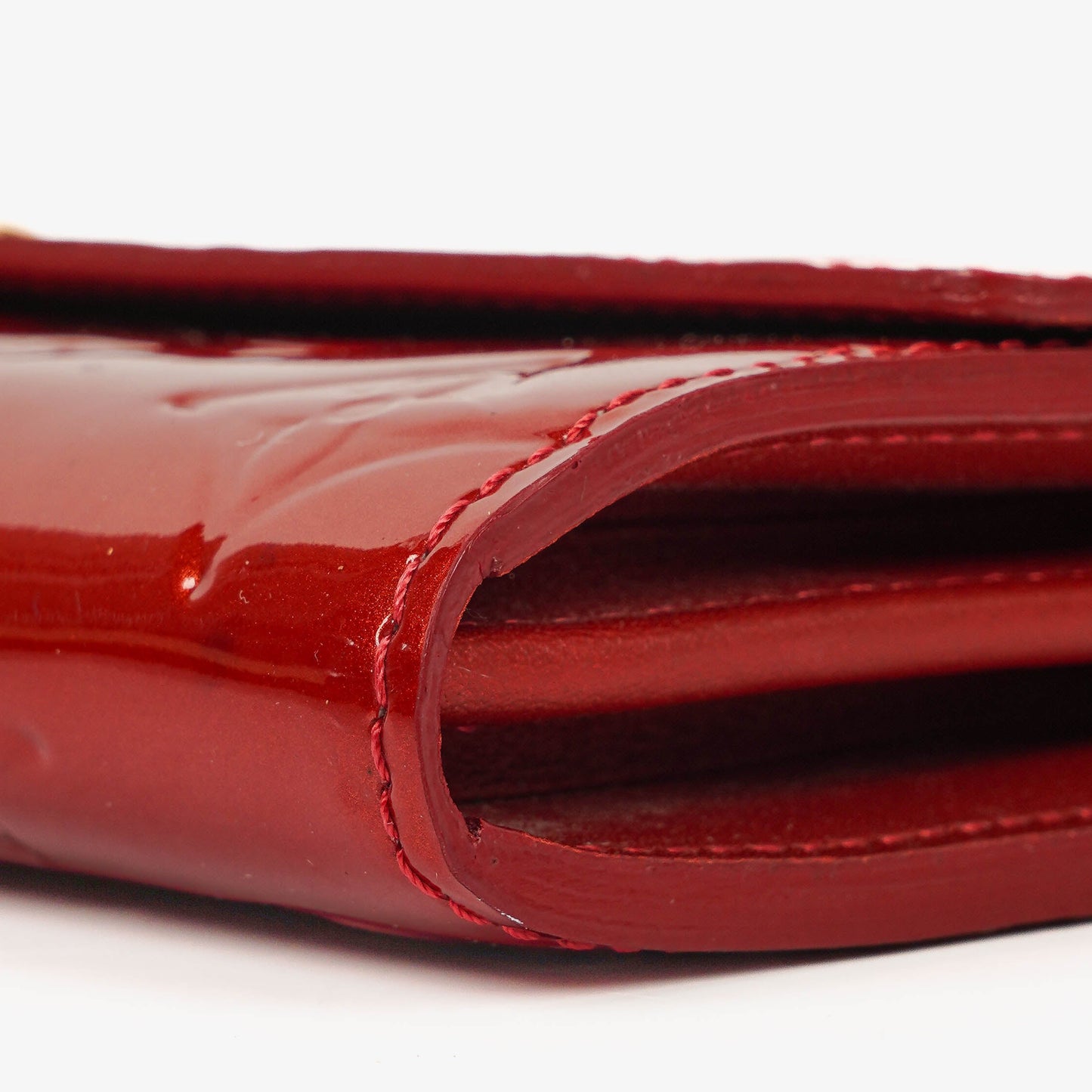 Louis Vuitton Sarah Rouge Red Monogram Vernis Wallet