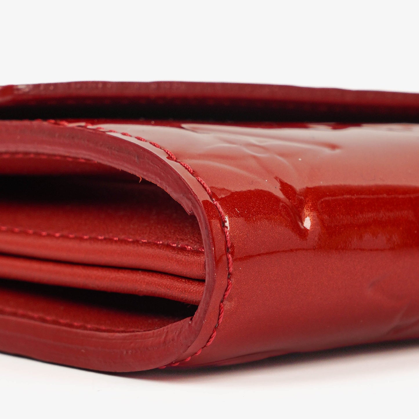 Louis Vuitton Sarah Rouge Red Monogram Vernis Wallet