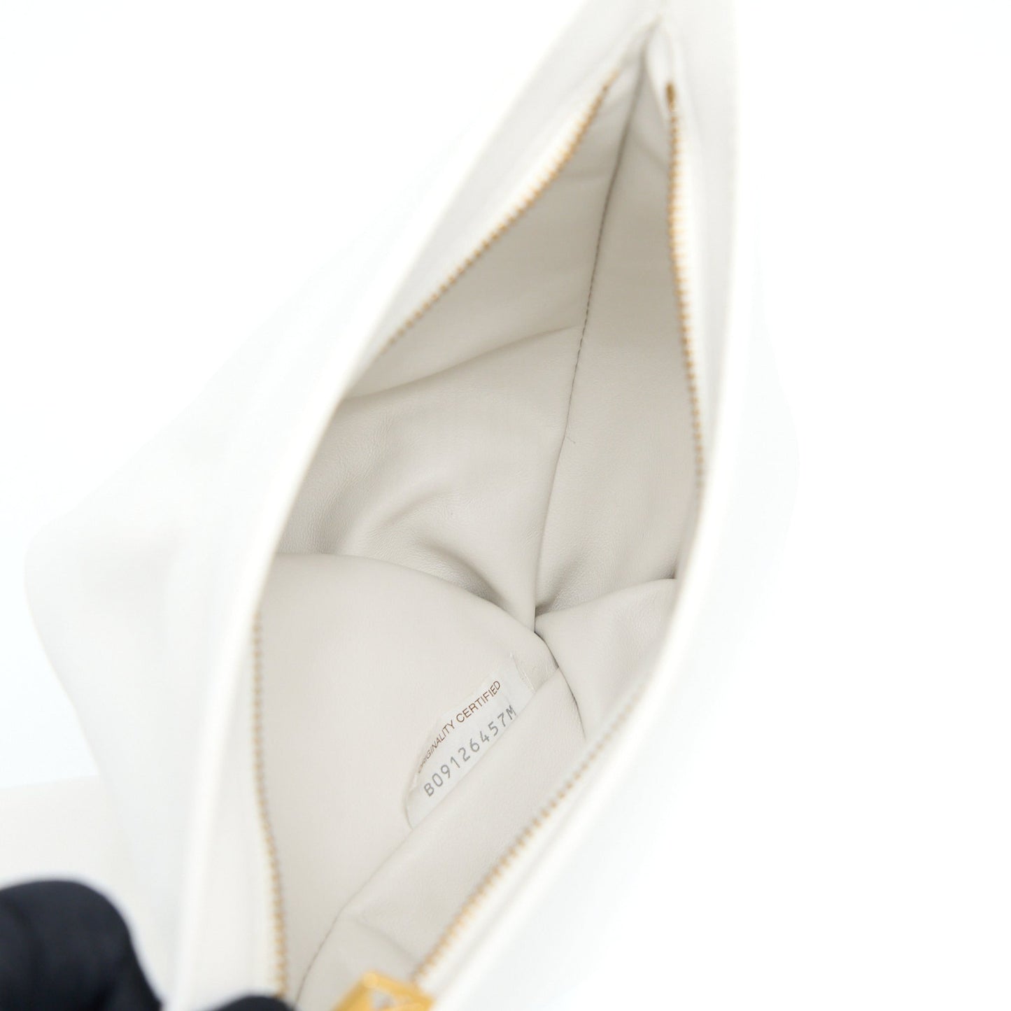 Bottega Veneta The Twist Mini Purse White