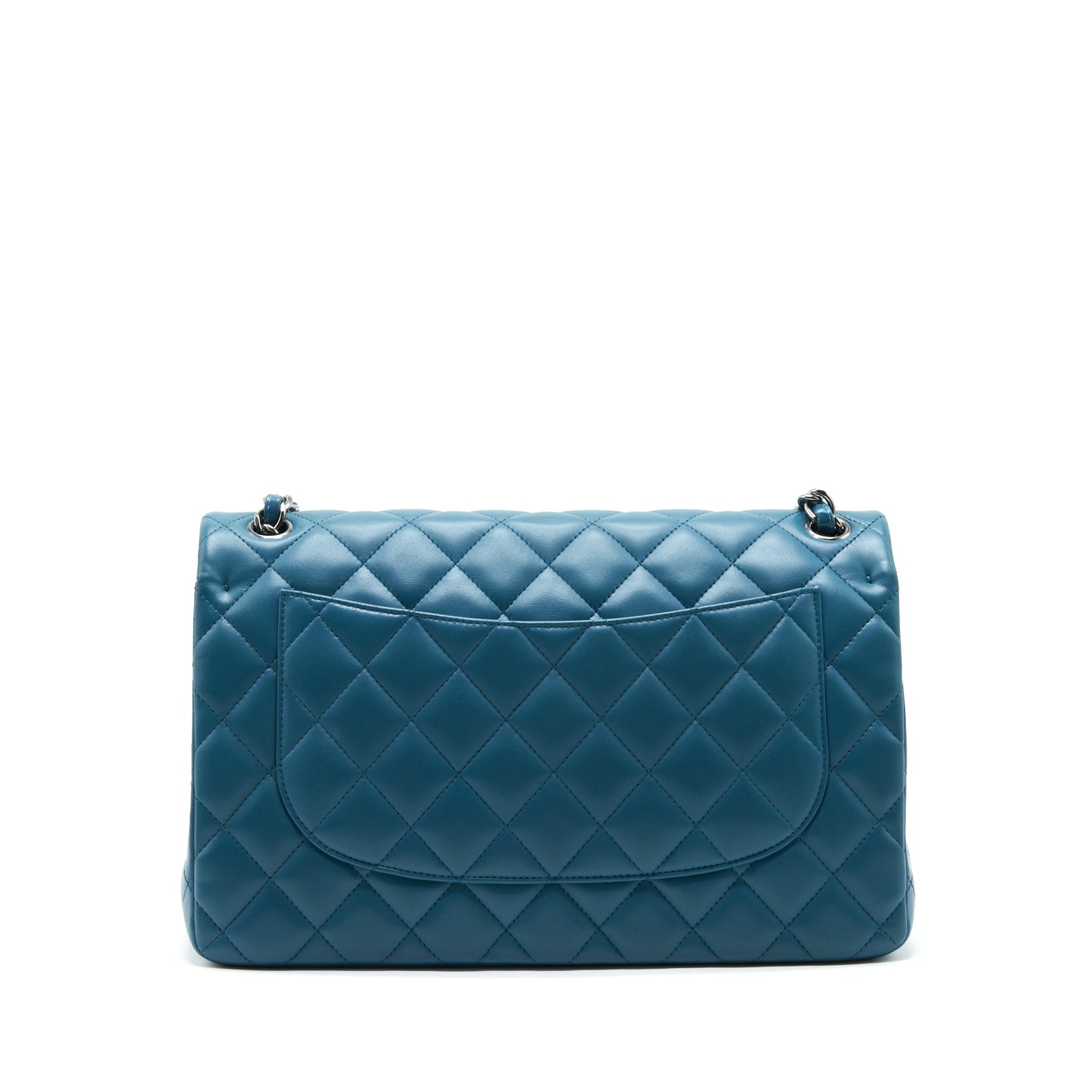 Chanel Jumbo Classic Double Flap Bag Lambskin Green