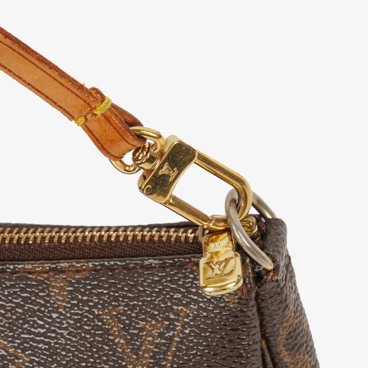 Louis Vuitton Pochette Accessoires Monogram Canvas Clutch Handbag