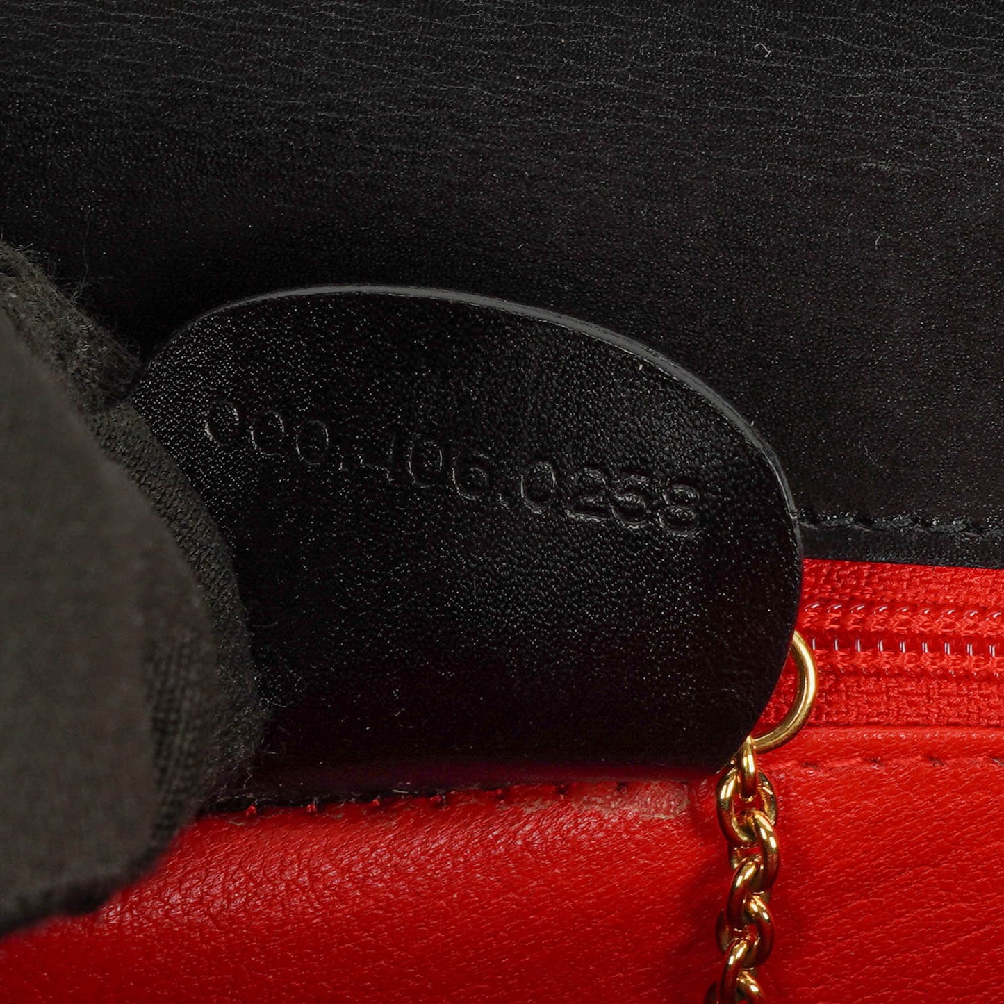 Gucci Glossy Leather Vintage Lady Lock Bag Black