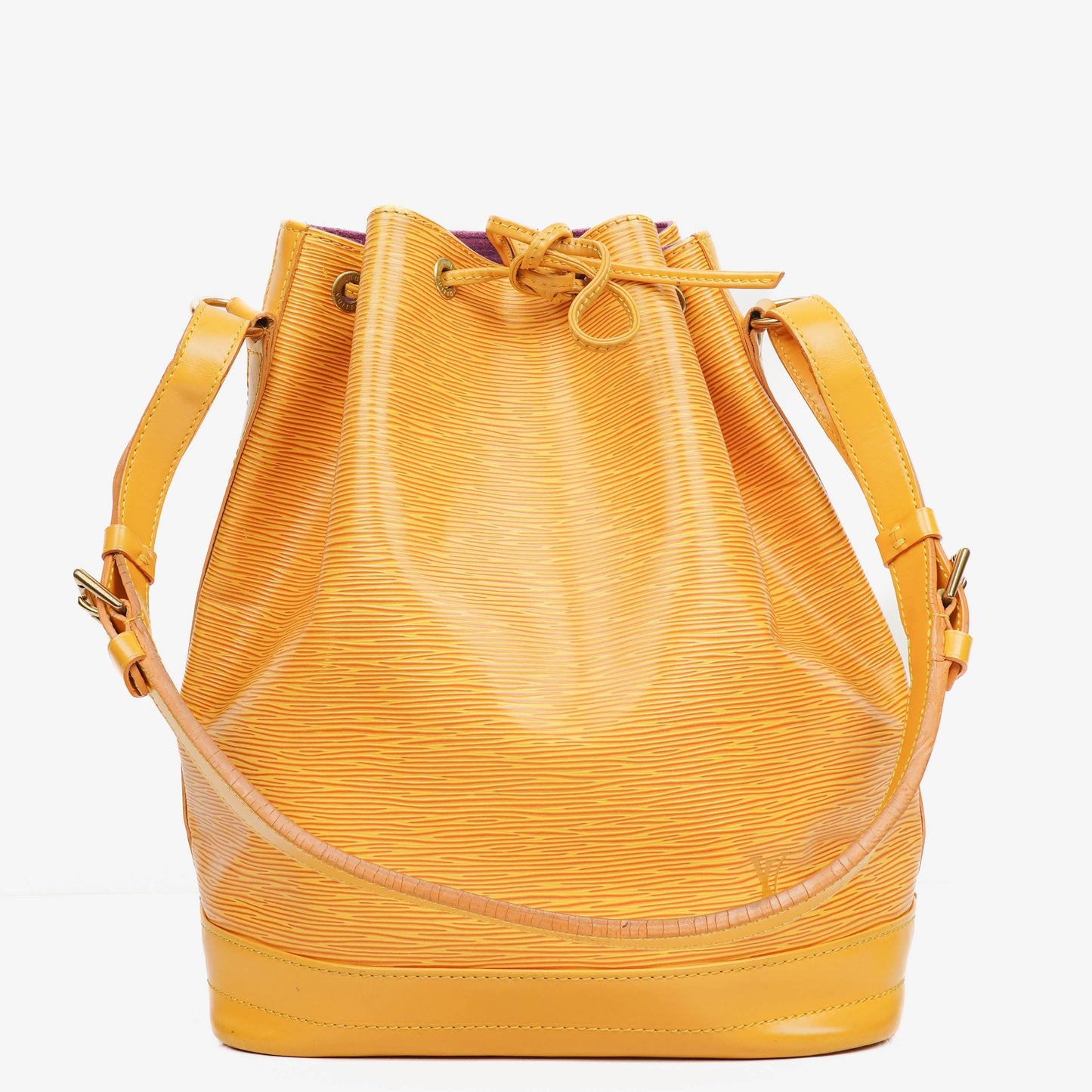 Louis Vuitton Noe Grande GM Yellow Epi Leather Shoulder Bag