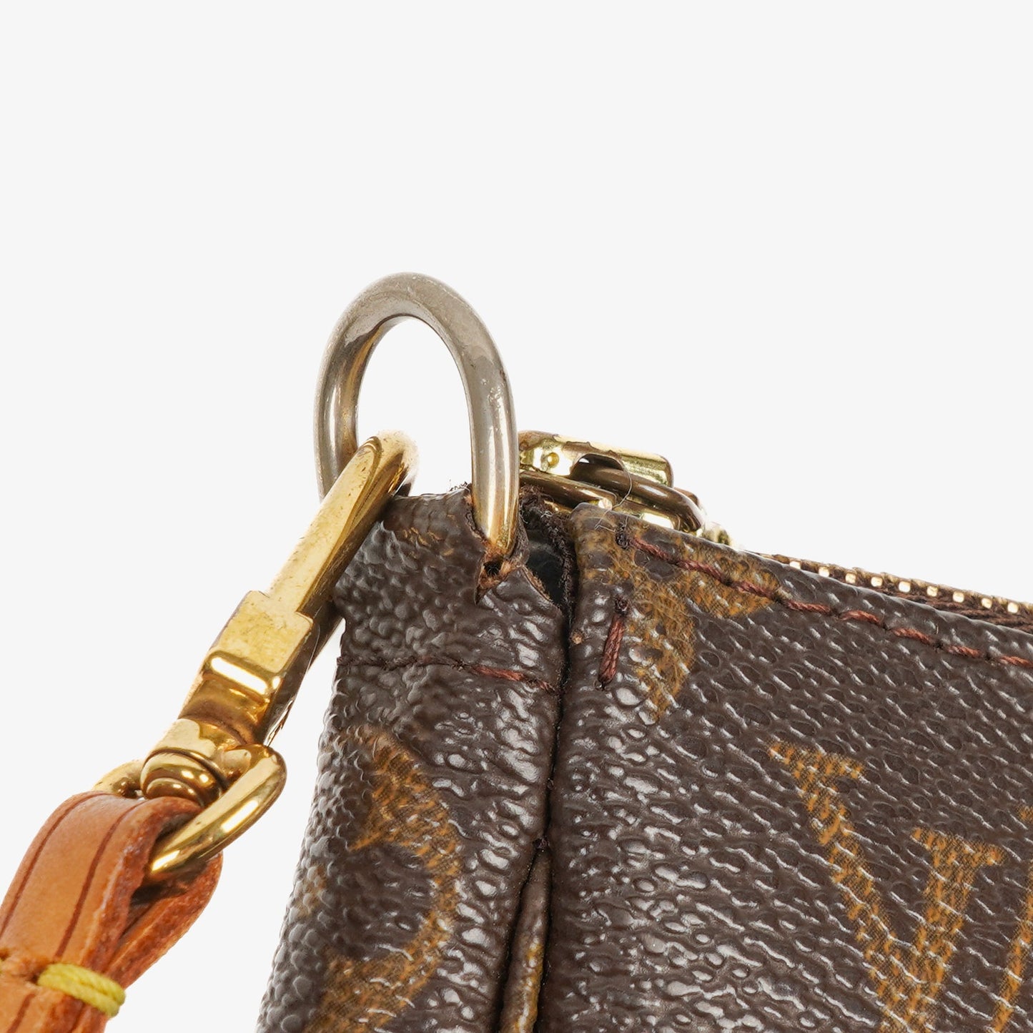 Louis Vuitton Pochette Accessoires Monogram Canvas Clutch Handbag