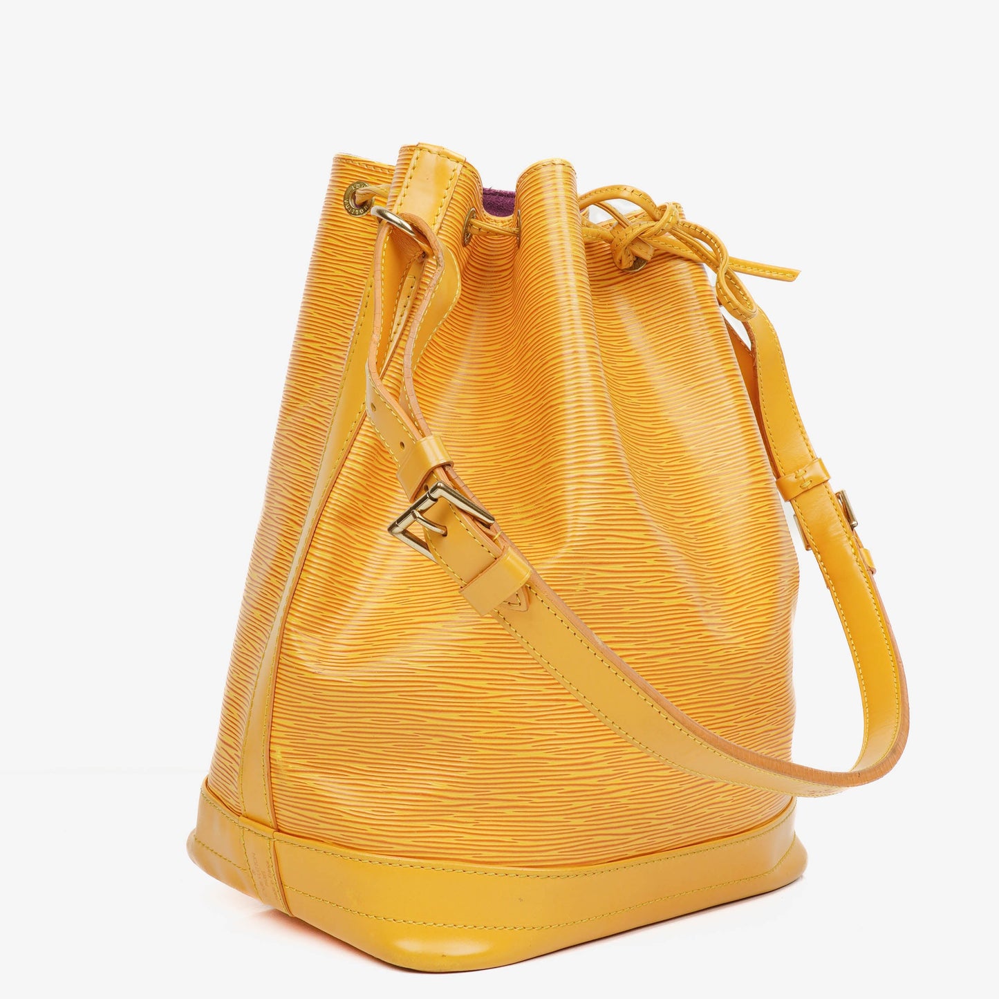 Louis Vuitton Noe Grande GM Yellow Epi Leather Shoulder Bag