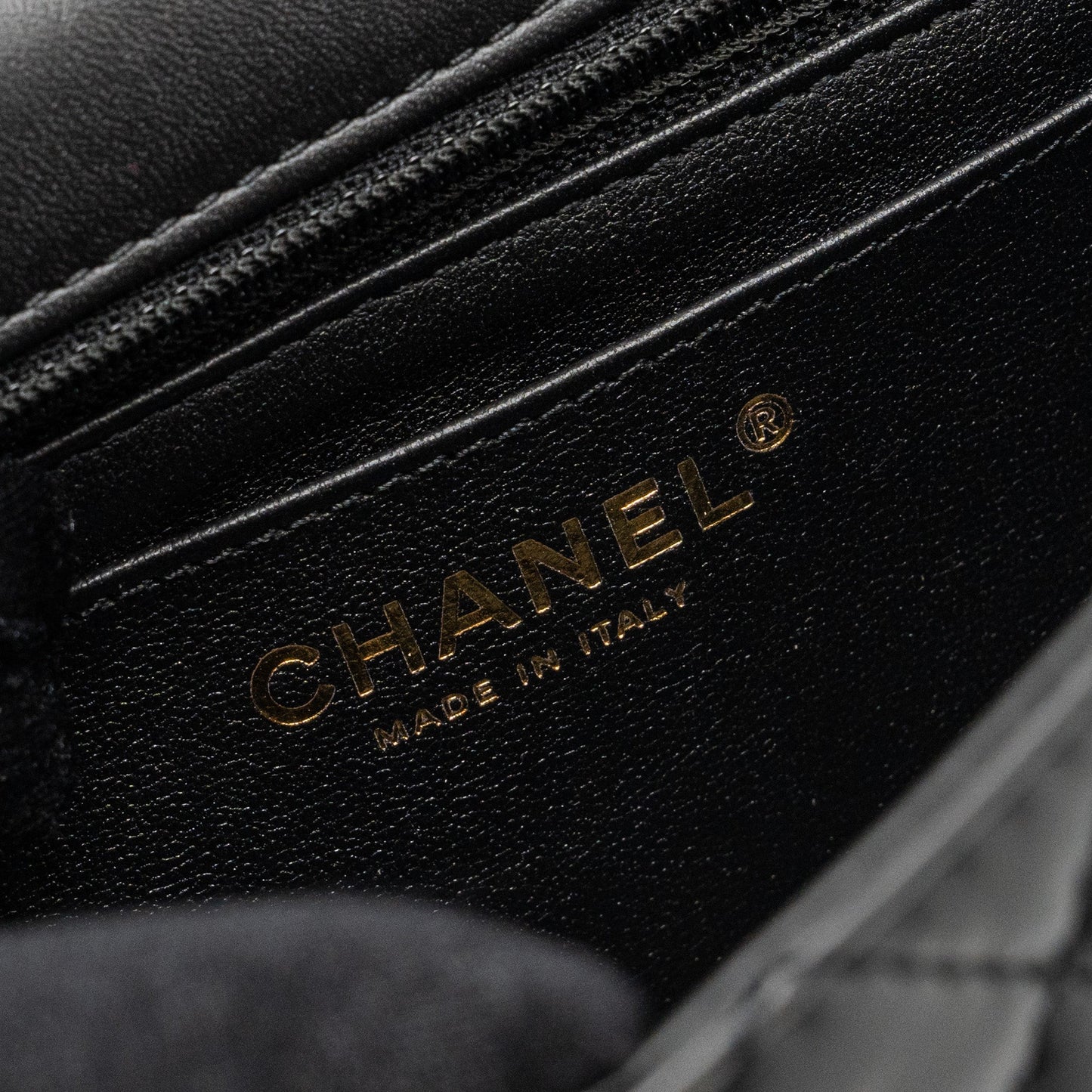 Chanel Mini 2.55 Reissue Flap Bag Aged Calfskin Black Brushed  (Microchip)