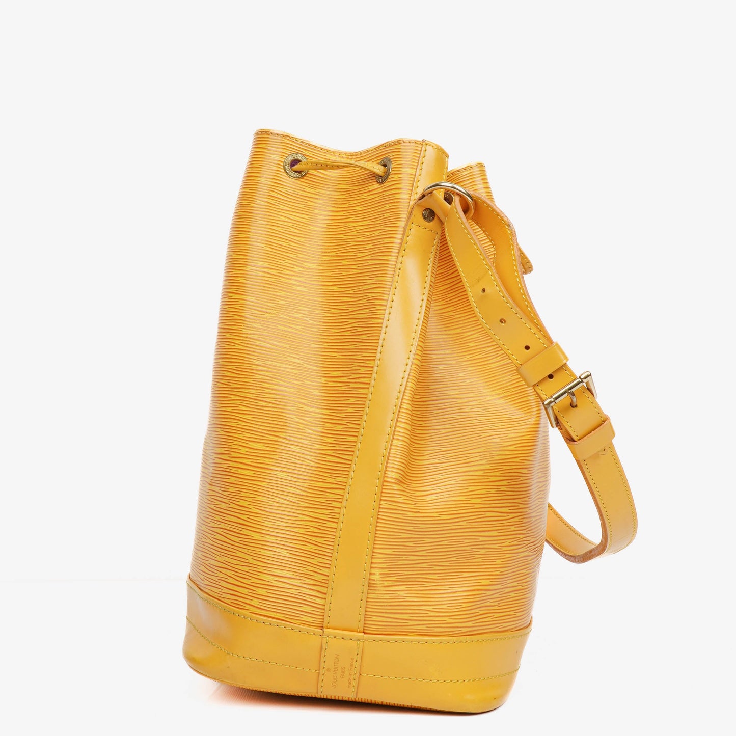 Louis Vuitton Noe Grande GM Yellow Epi Leather Shoulder Bag