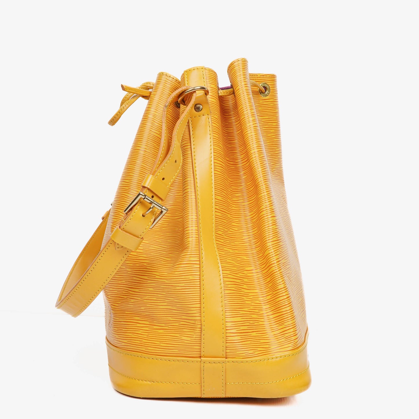 Louis Vuitton Noe Grande GM Yellow Epi Leather Shoulder Bag