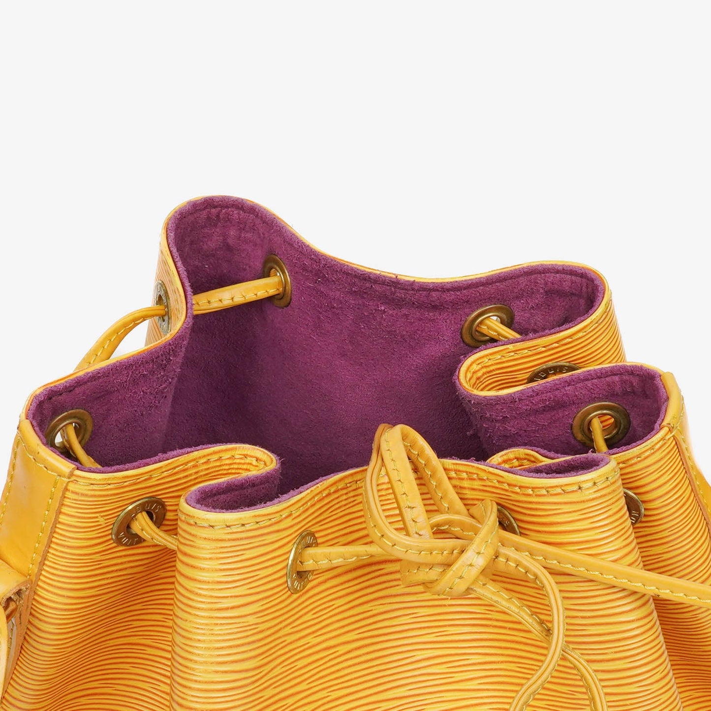 Louis Vuitton Noe Grande GM Yellow Epi Leather Shoulder Bag