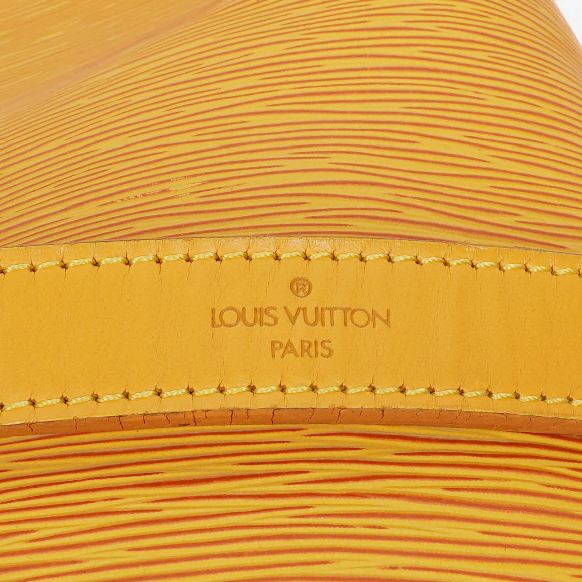 Louis Vuitton Noe Grande GM Yellow Epi Leather Shoulder Bag