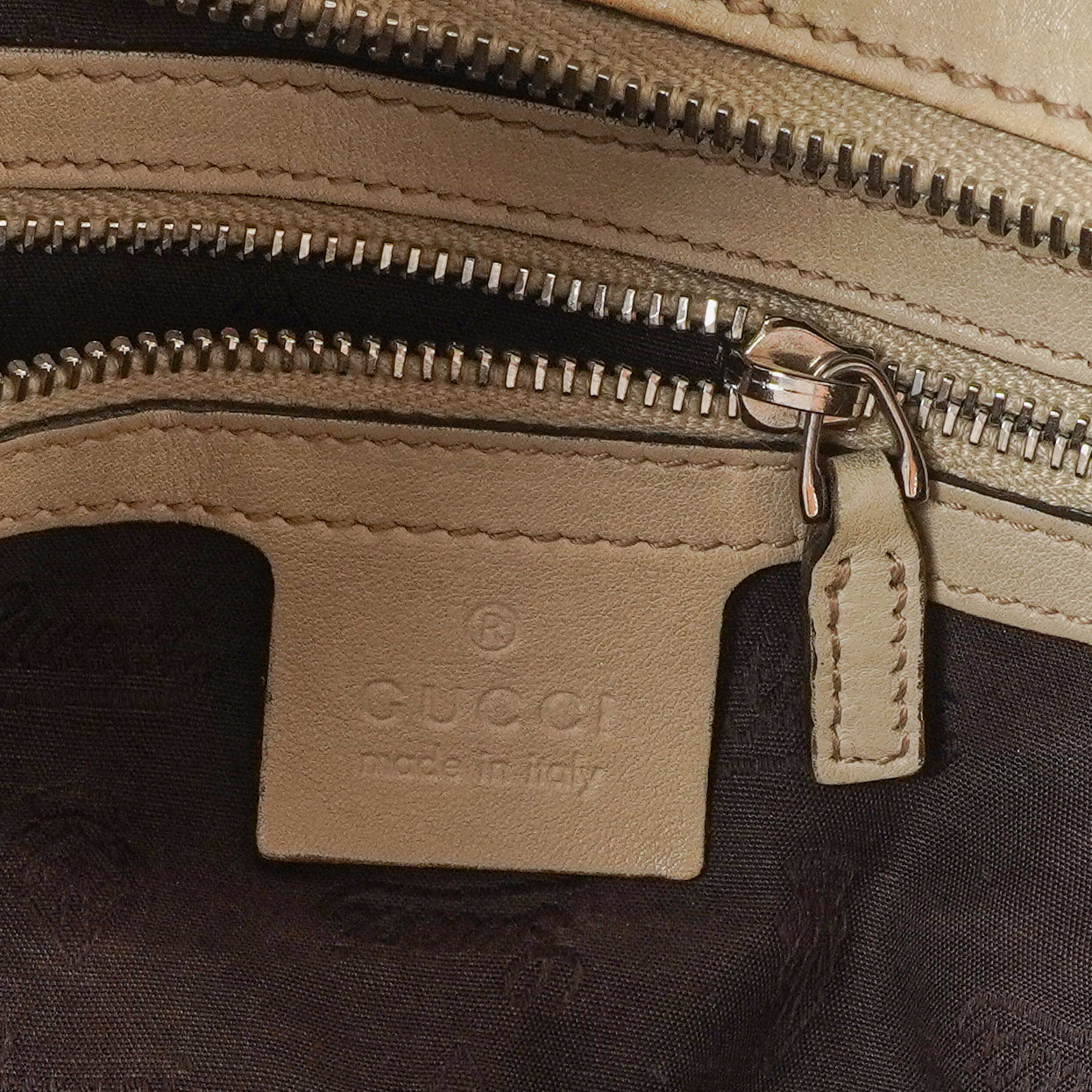 Gucci Guccissima Twins Hobo Bag